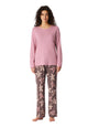 Pigiama Donna Manica Lunga Cotone Modal SCHIESSER 181237