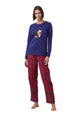 Pigiama Donna Lungo Caldo Cotone NOI DI NOTTE FA009307