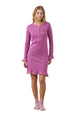 Camicia Da Notte Donna Manica Lunga Serafino Cotone Felpato NOI DI NOTTE LA003398