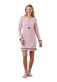Camicia da Notte Donna Cotone Felpato NOI DI NOTTE LA003399
