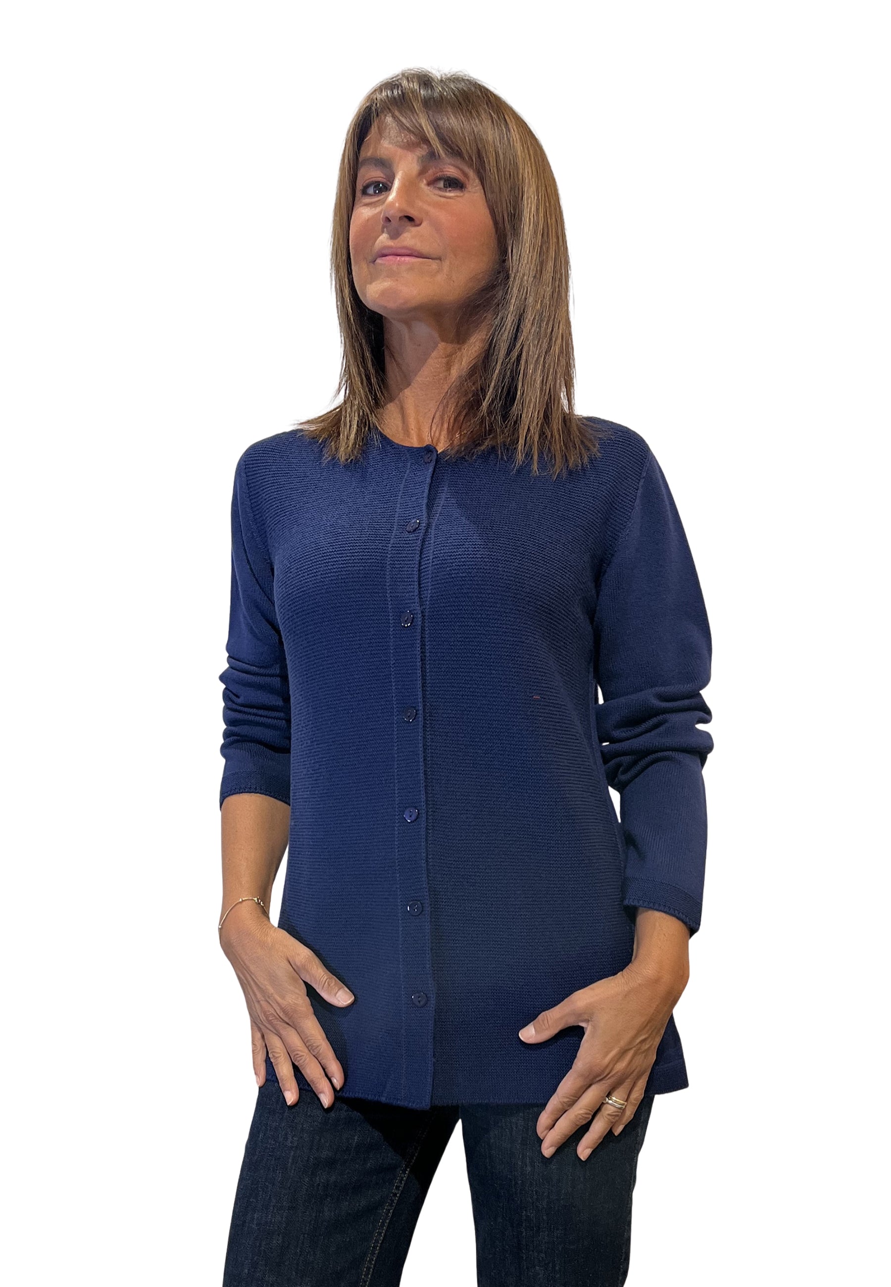 CARLA FERRONI Giacca Maglia Donna in Pura Lana ART. 4116