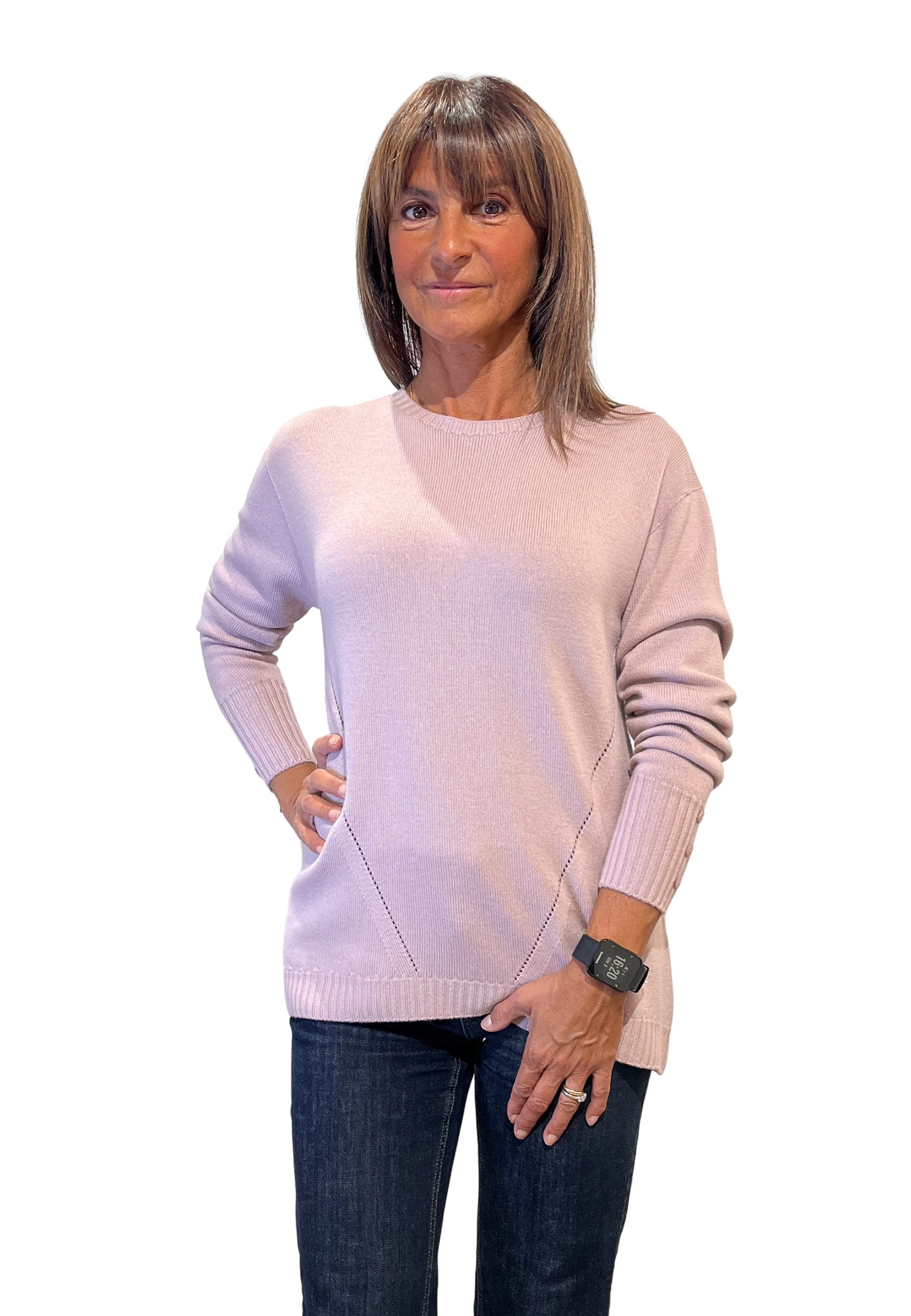 CARLA FERRONI Maglia Donna Manica Lunga Pura Lana ART. 4368