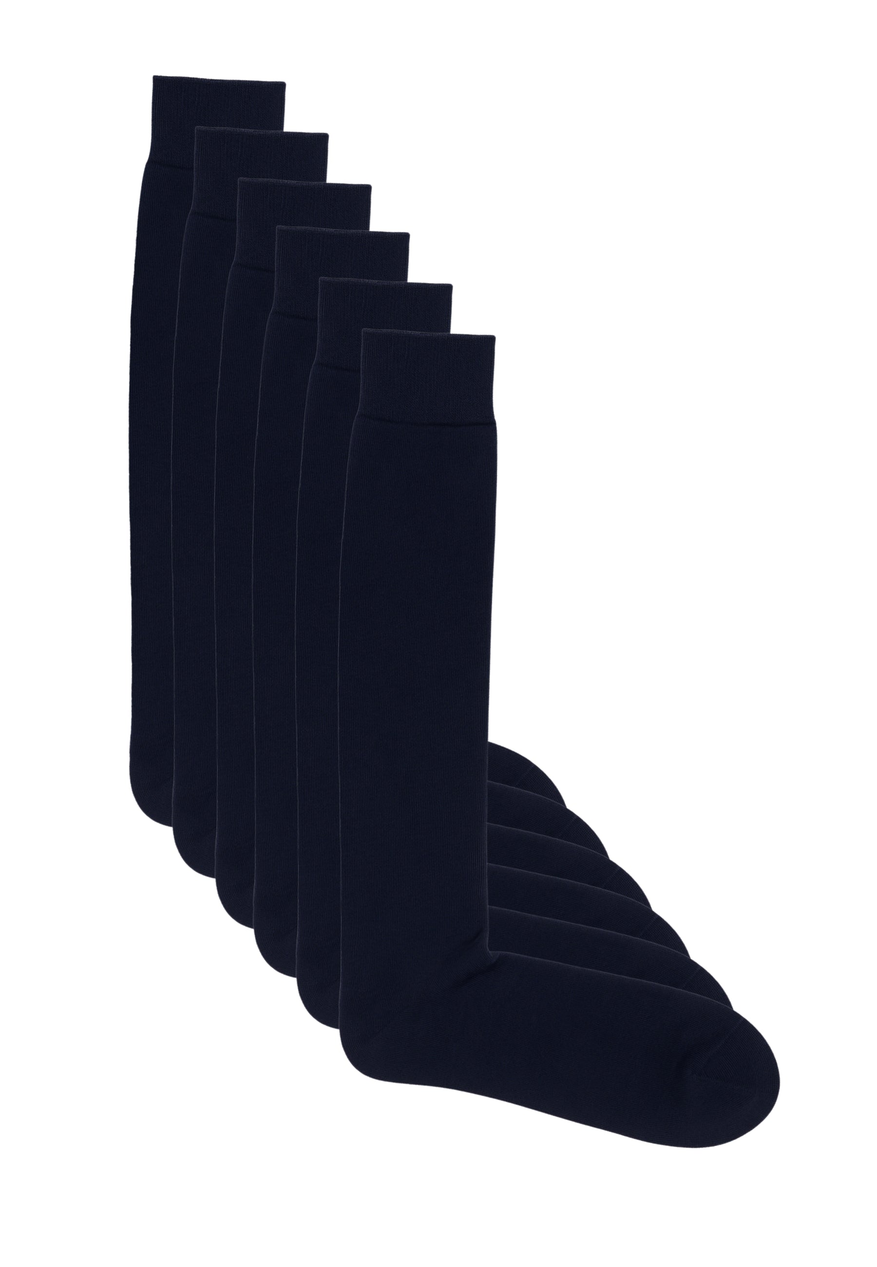 OFFERTA 6 PEZZI RAGNO Calza lunga uomo in caldo cotone tinta unita ART, 09489S