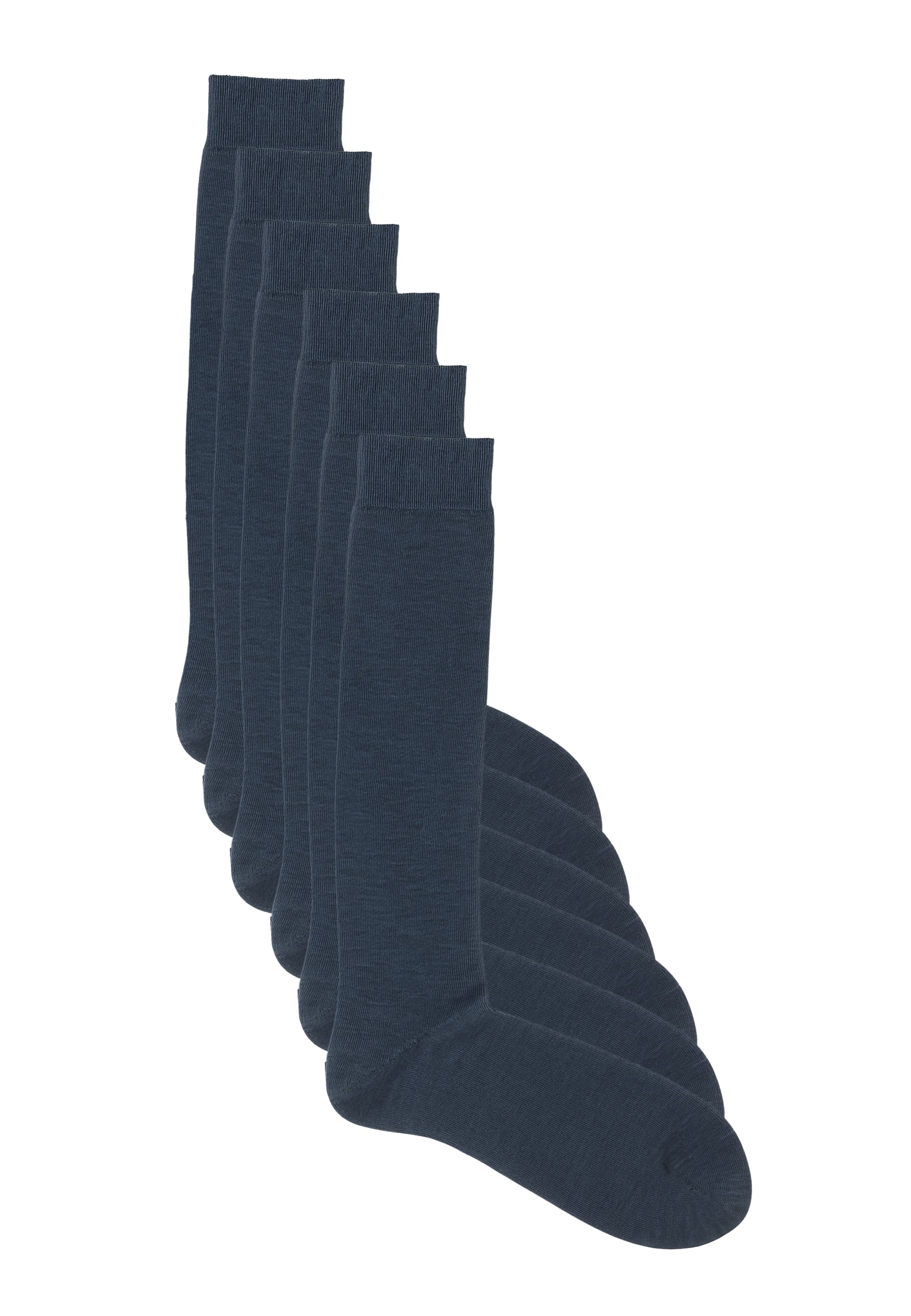 OFFERTA 6 PEZZI RAGNO Calza lunga uomo in caldo cotone tinta unita ART, 09489S