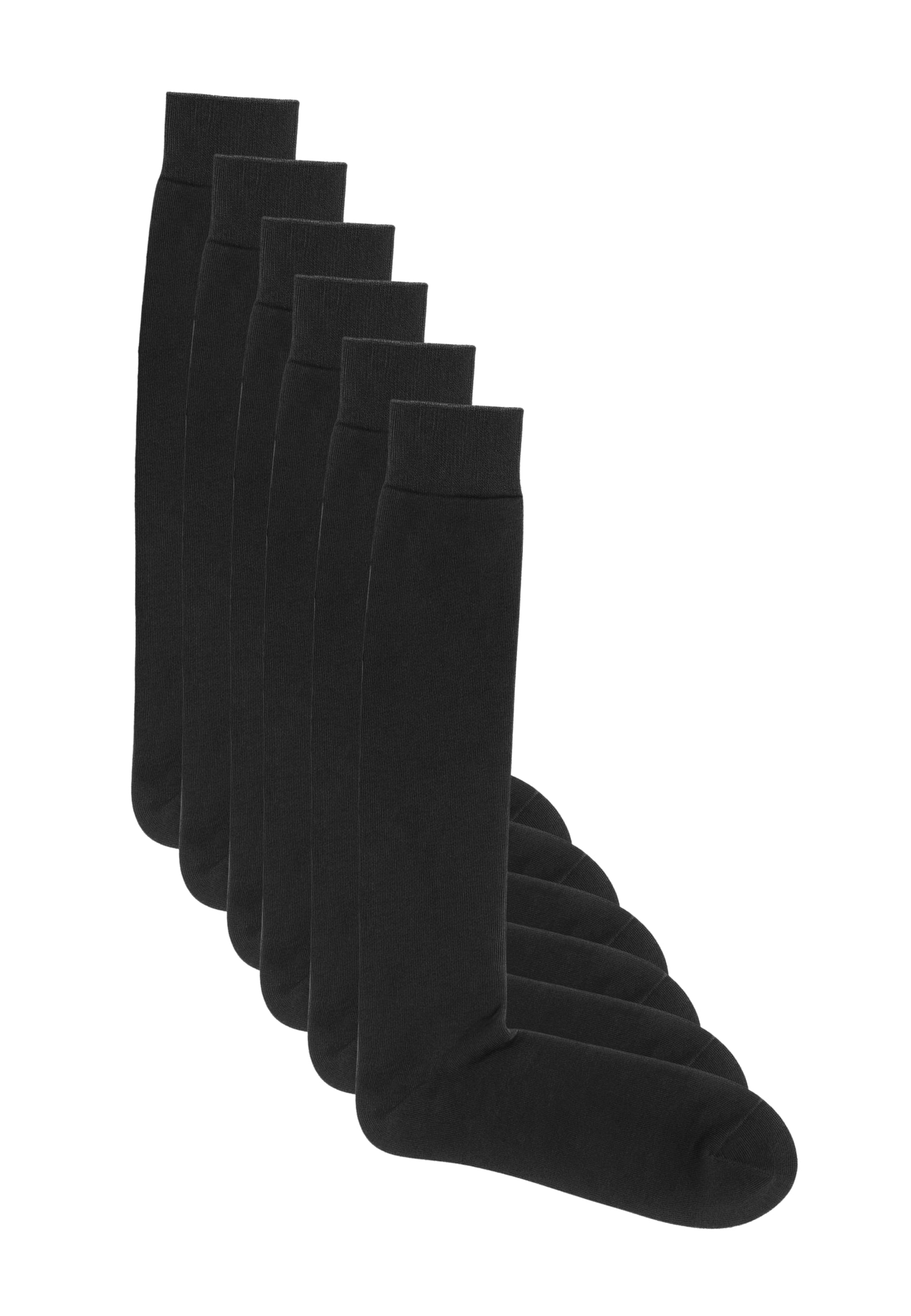 OFFERTA 6 PEZZI RAGNO Calza lunga uomo in caldo cotone tinta unita ART, 09489S