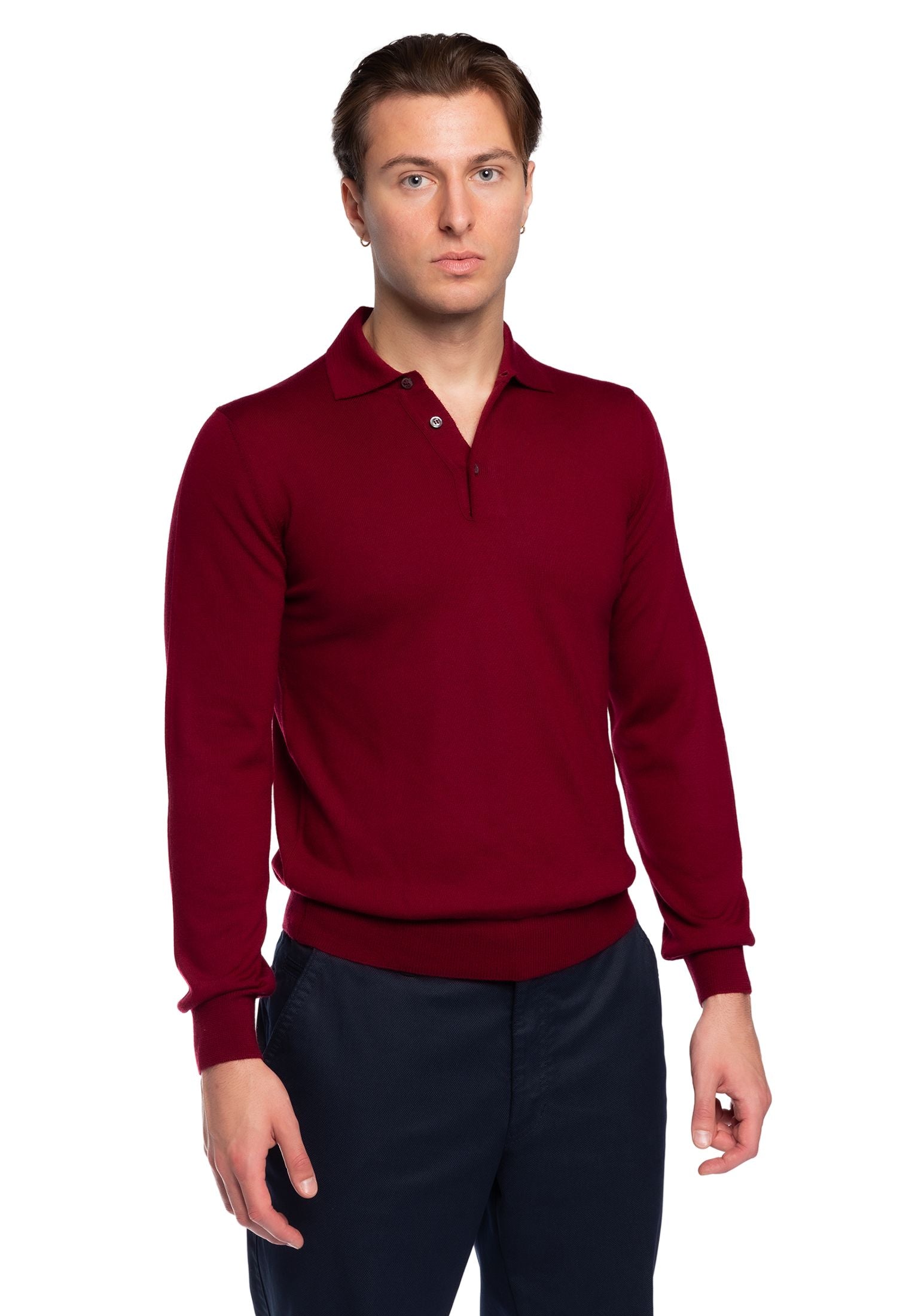 Polo Uomo in 100% Lana Merinos PREMODE