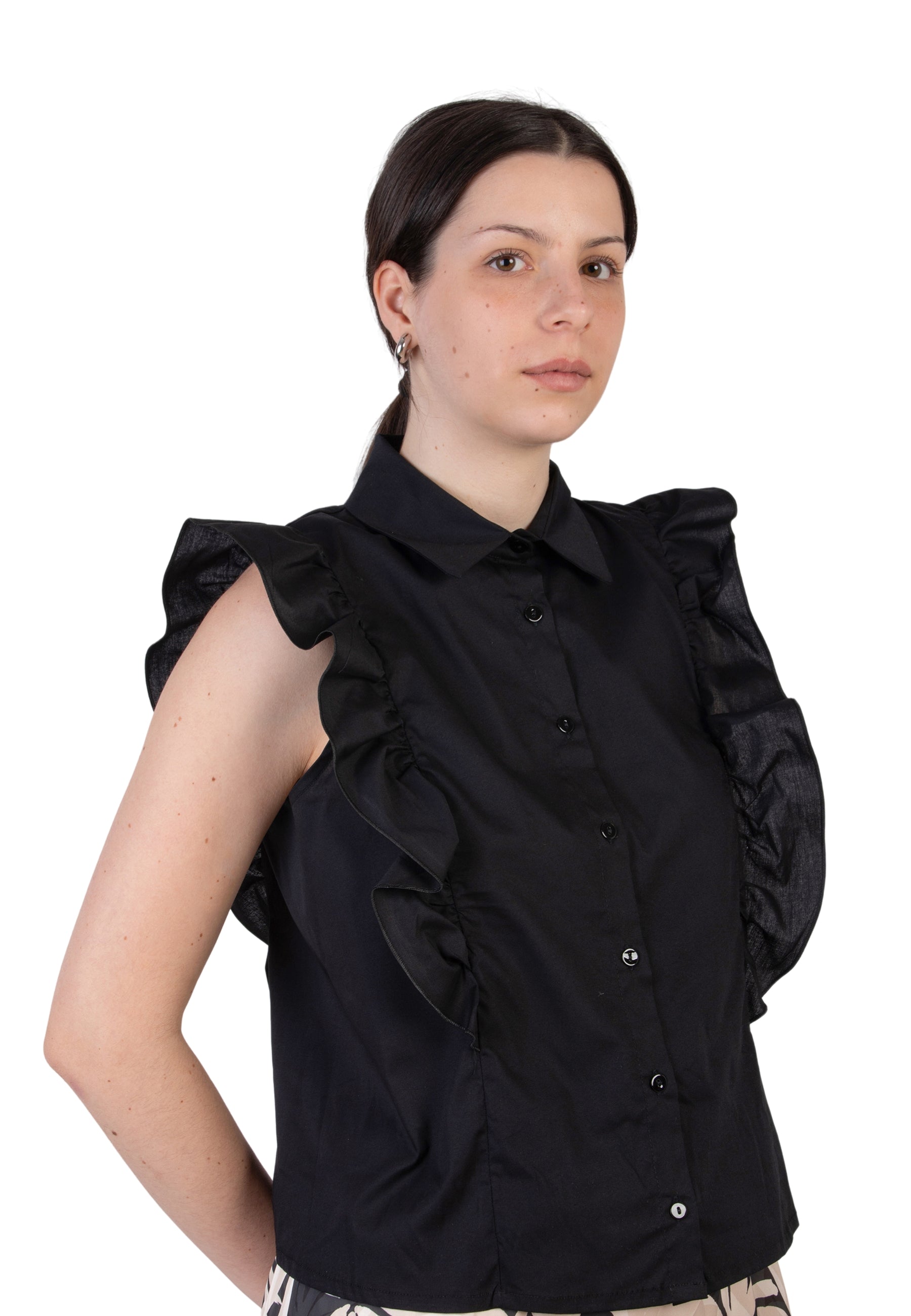 Camicia Donna Senza Maniche Cotone MARKUP MW663007