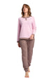 Pigiama Donna Cotone Felpato RAGNO DO51NU