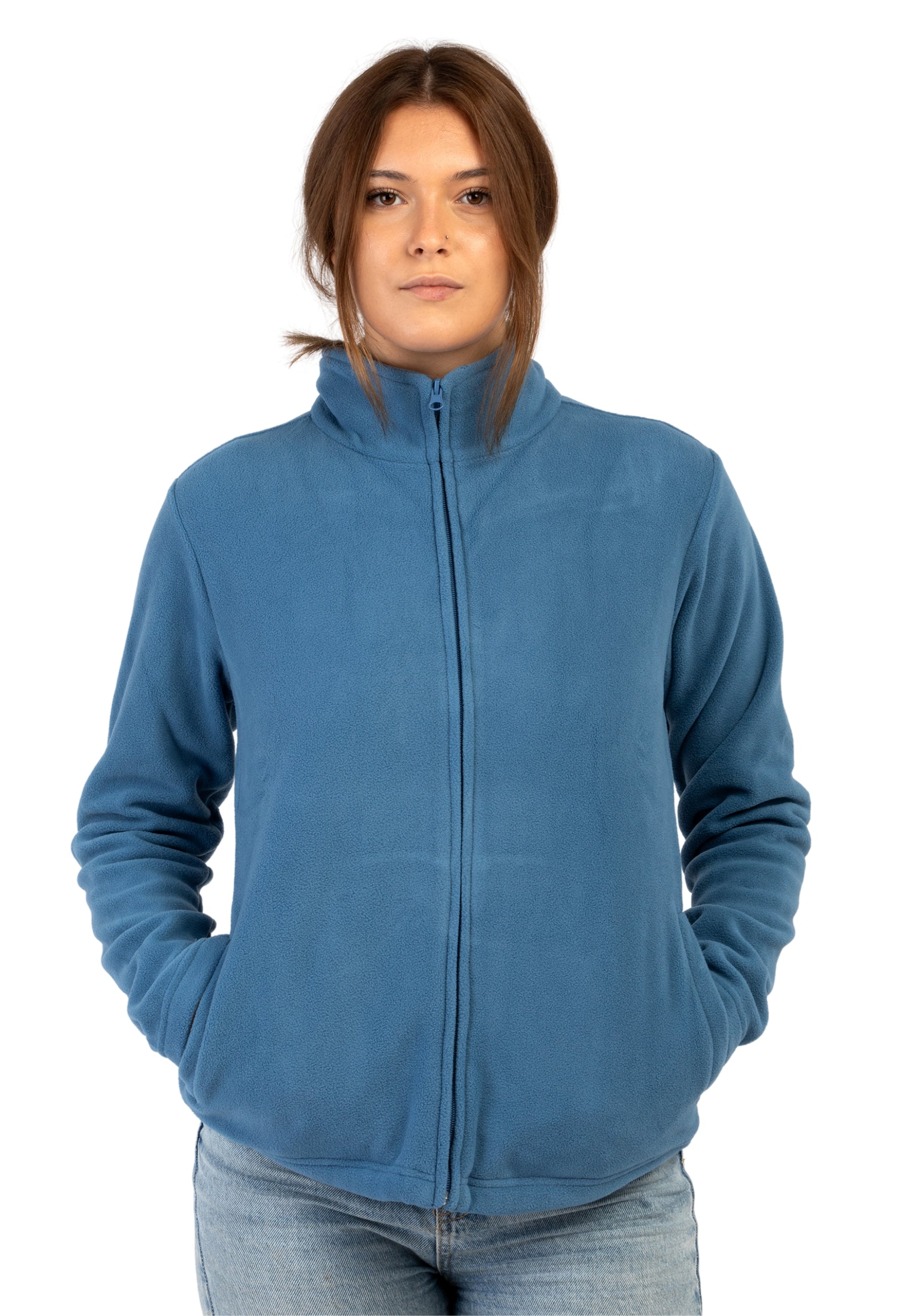 Felpa Zip Pile Donna F.LLI CAMPAGNOLO 4B141-6