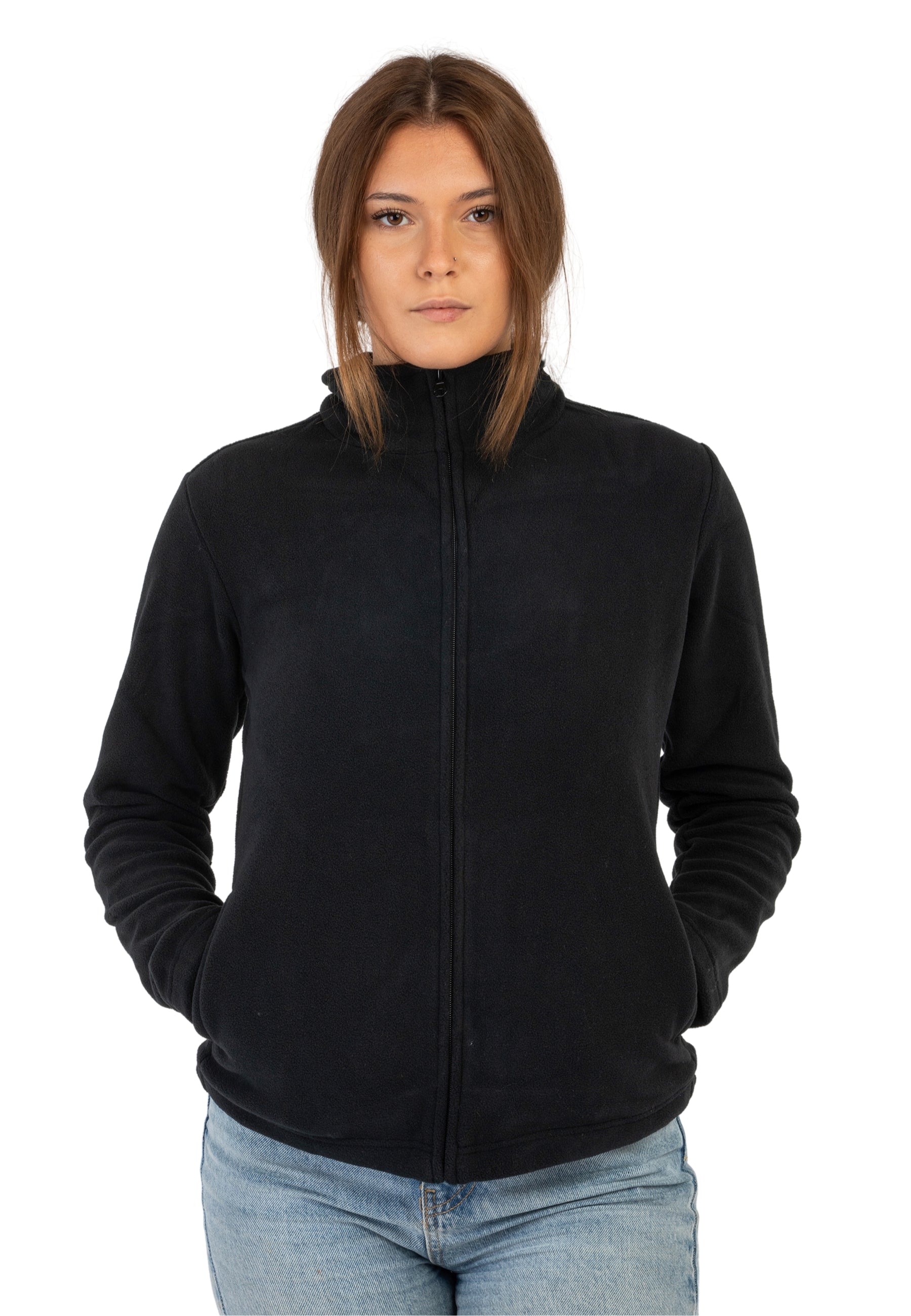 Felpa Zip Pile Donna F.LLI CAMPAGNOLO 4B141-6