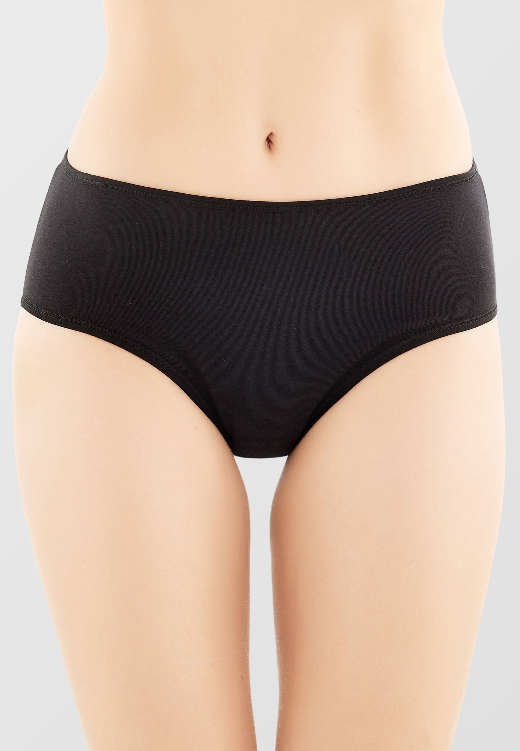 RAGNO 07455Q 2 Slip Alti Donna Cotone Elasticizzato