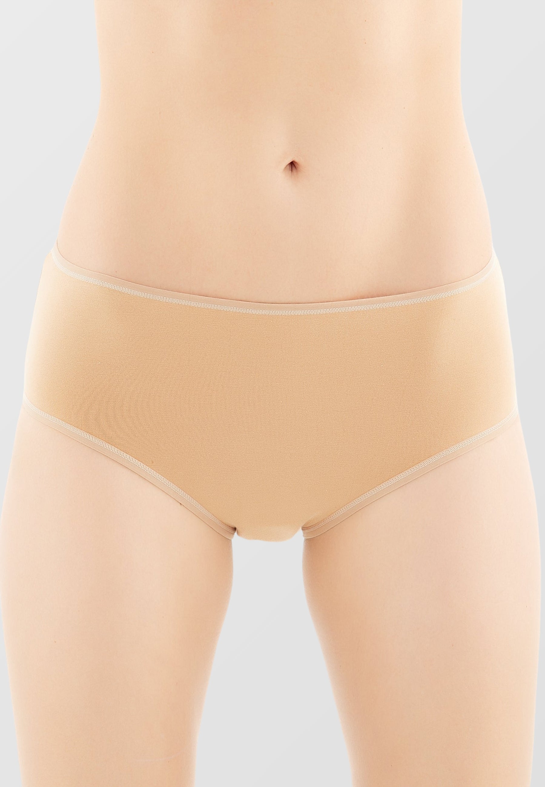 RAGNO 07455Q 2 Slip Alti Donna Cotone Elasticizzato