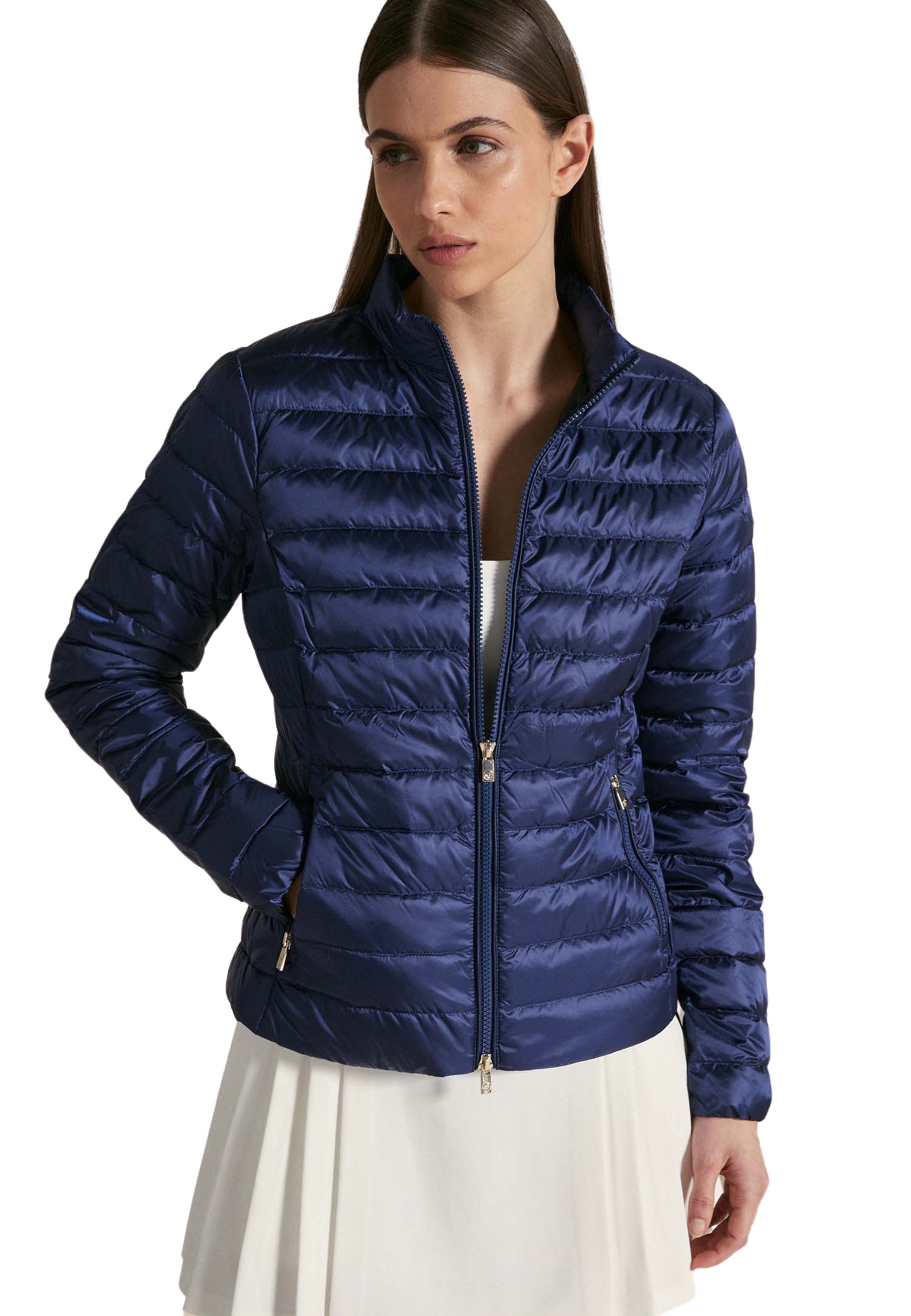 Piumino Donna Mezza Stagione 100% Piuma D'Oca CIESSE PIUMINI POLA LONG N1C10D-SS2