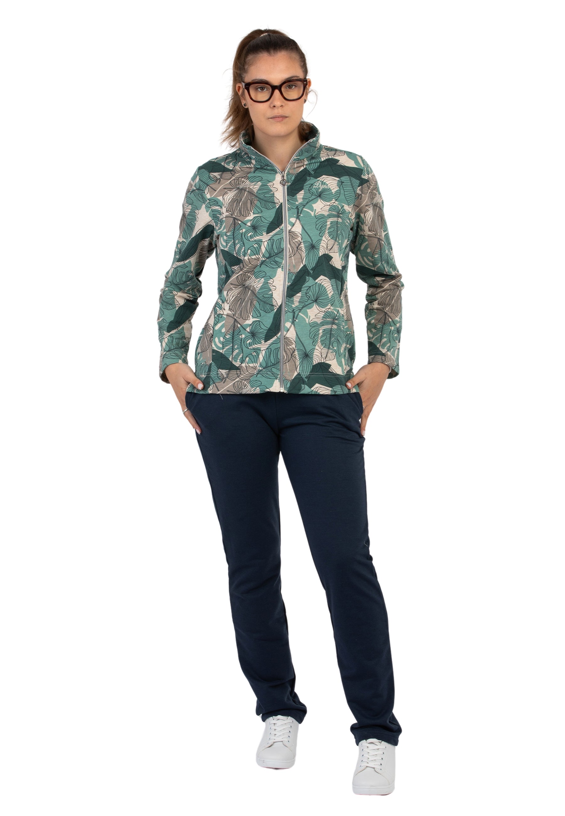 Tuta Donna Fantasia Cotone Leggero F.LLI CAMPAGNOLO 8E76499