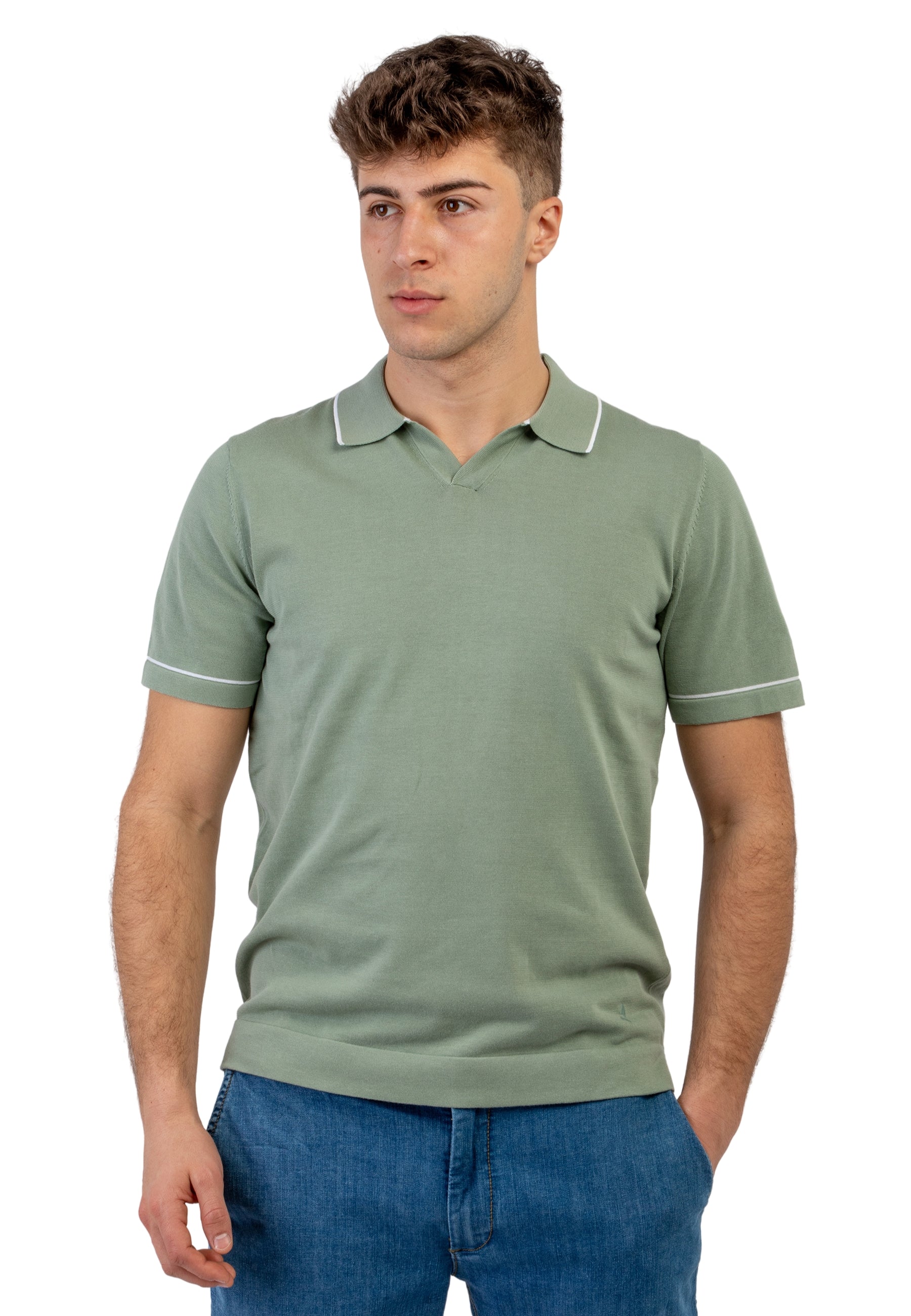 Polo Uomo Mezza Manica 100% Cotone NAVIGARE NG1233