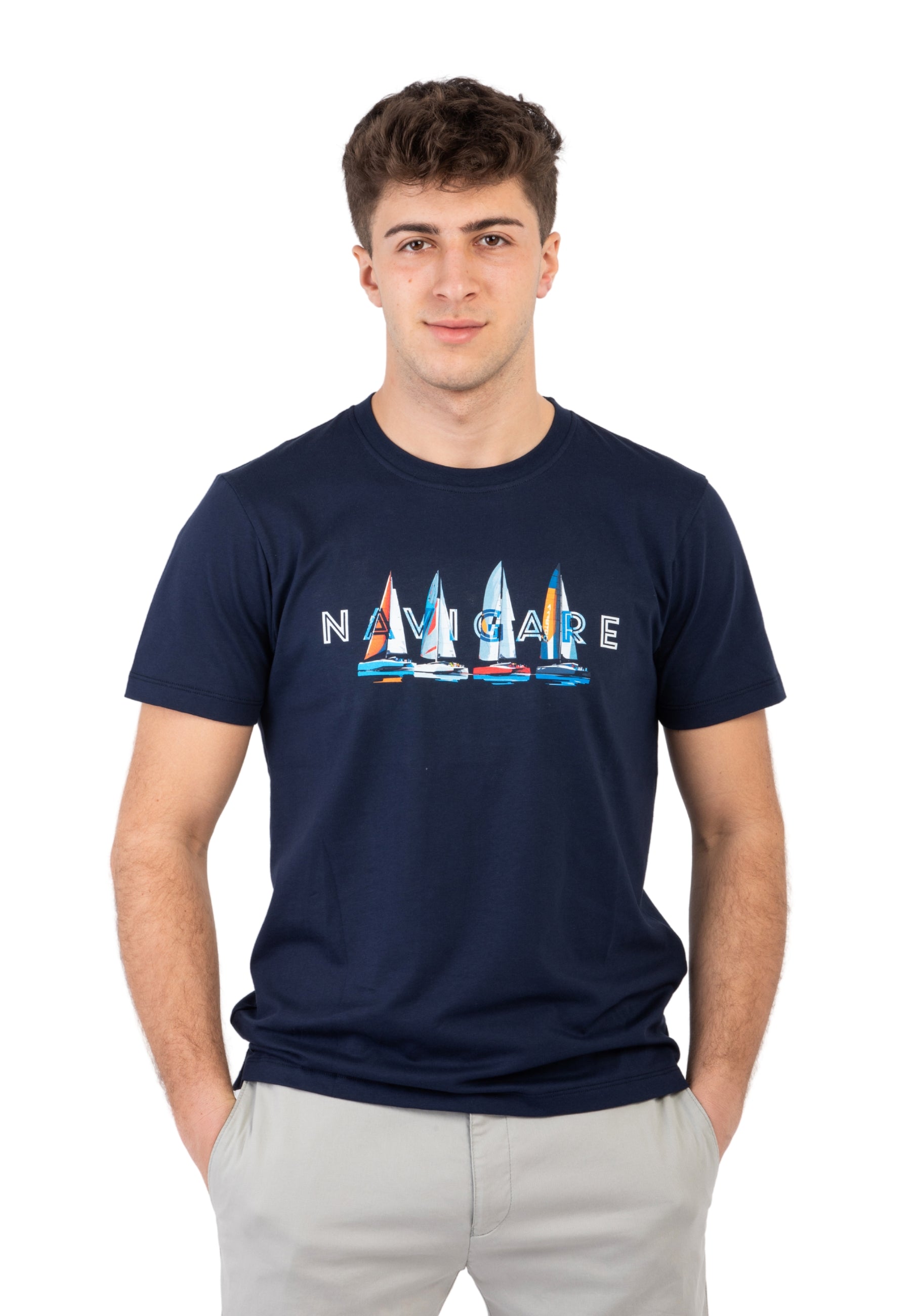T-Shirt Uomo 100% Cotone NAVIGARE NG6011