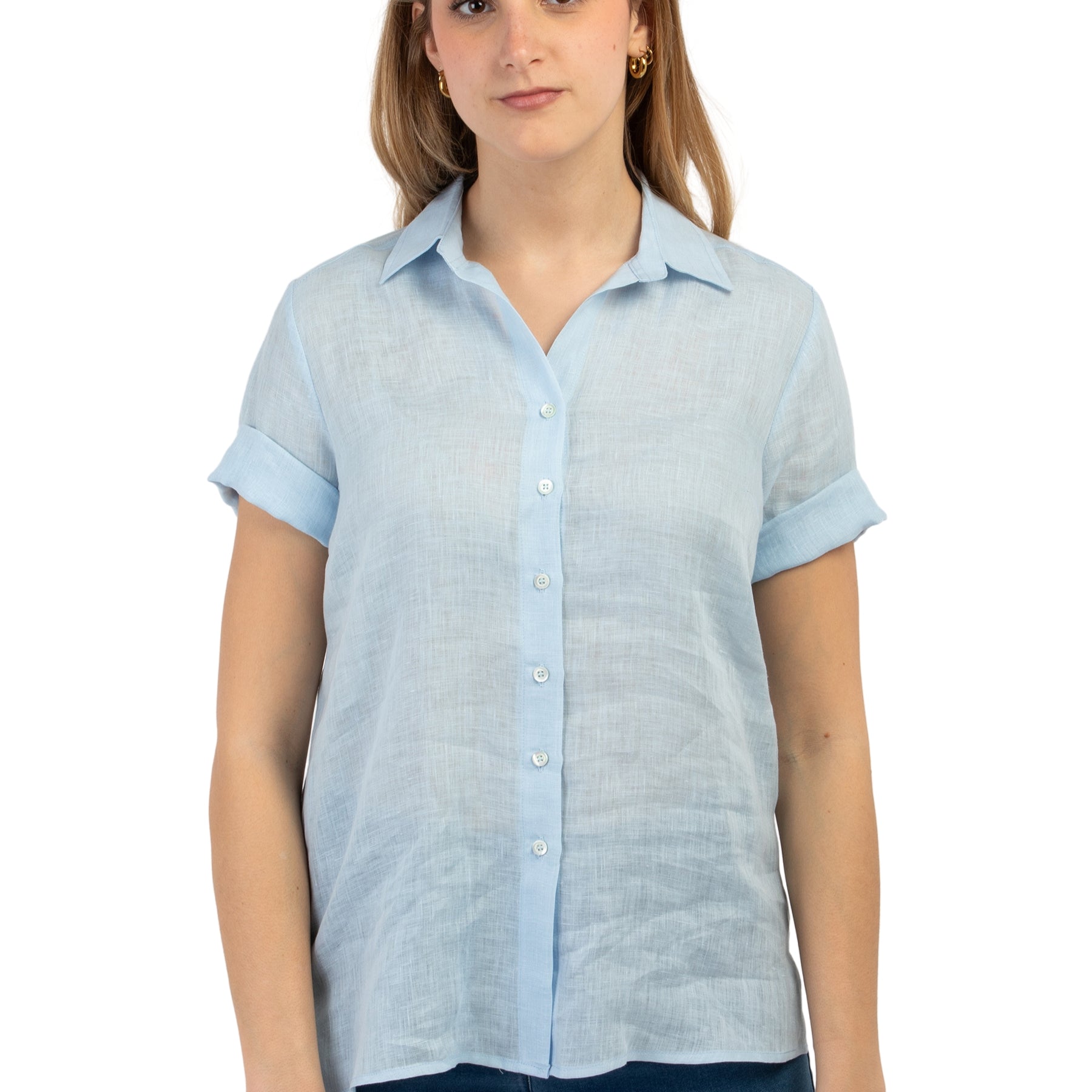 Camicie In Lino Da Donna Extra Piccole - Foto 1