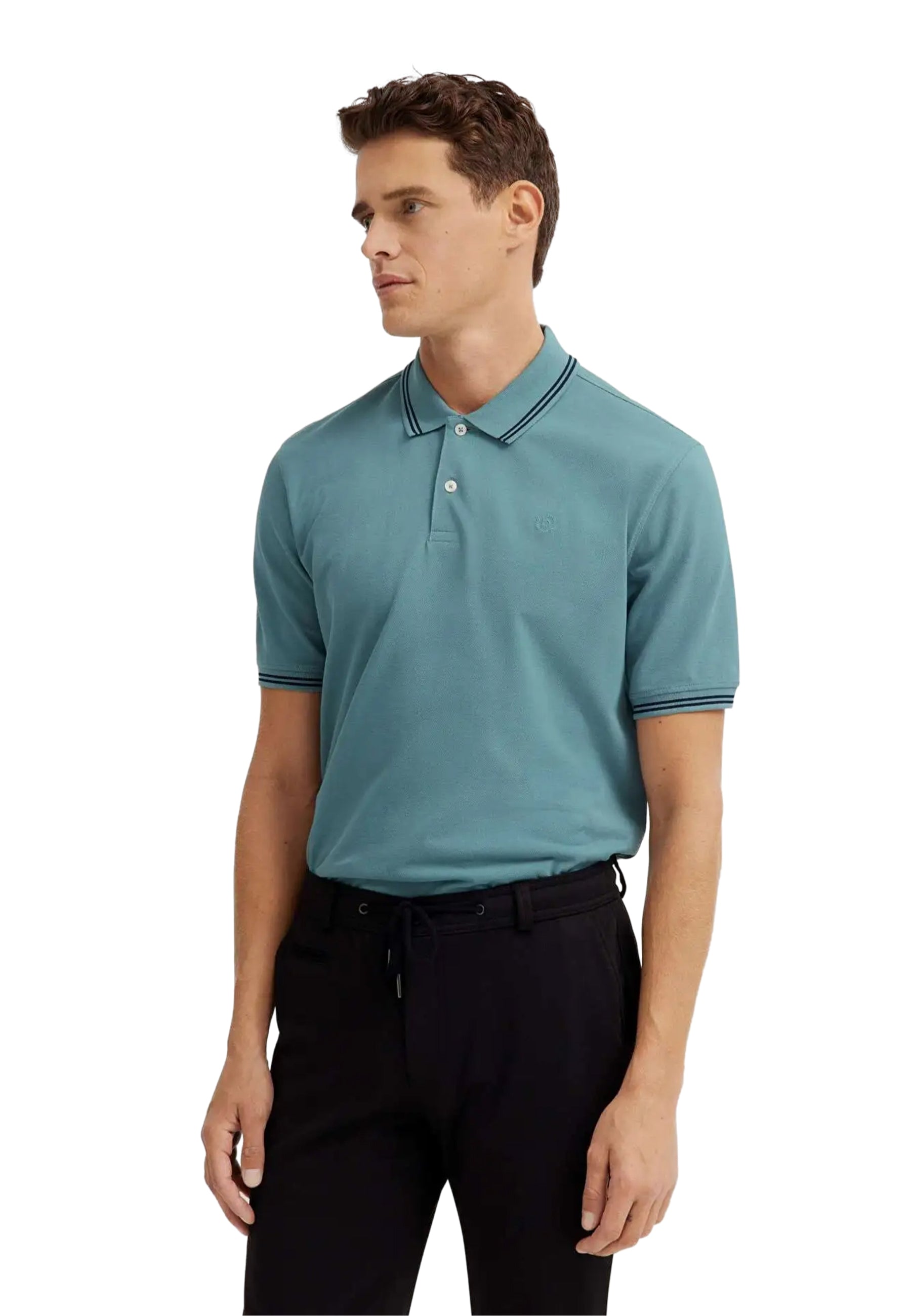 Polo Uomo Mezza Manica 100% Cotone Piquet BUGATTI 8150-75001C