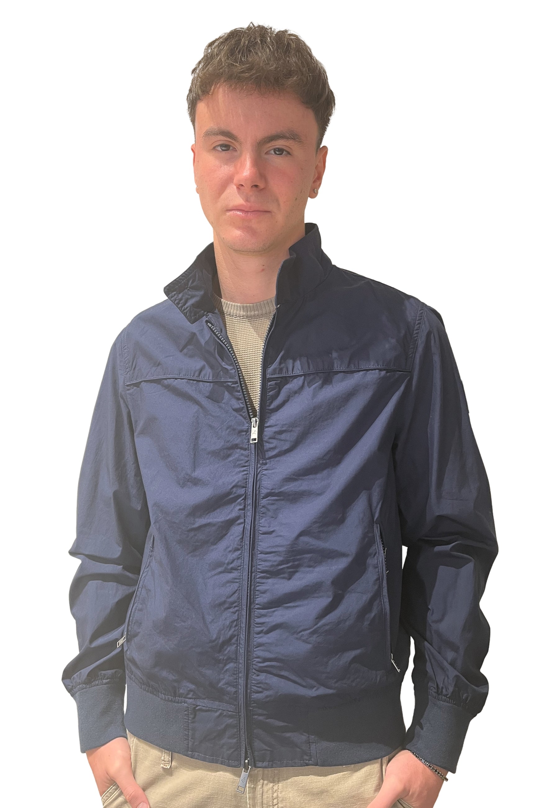 Giubbino Uomo Antivento Sfoderato NAVIGARE NG0211