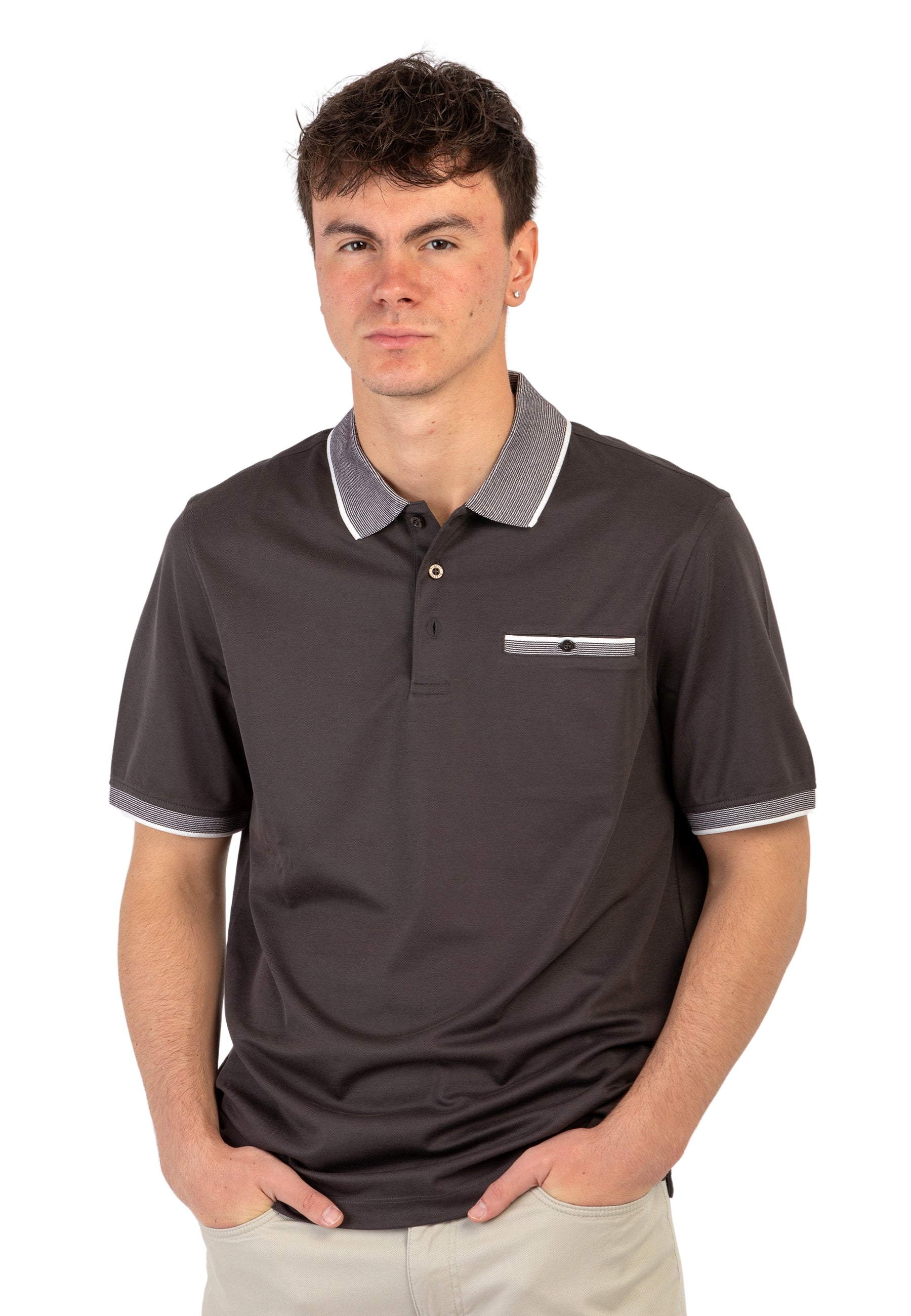 Polo Uomo Mezza Manica Cotone 8151-75091C