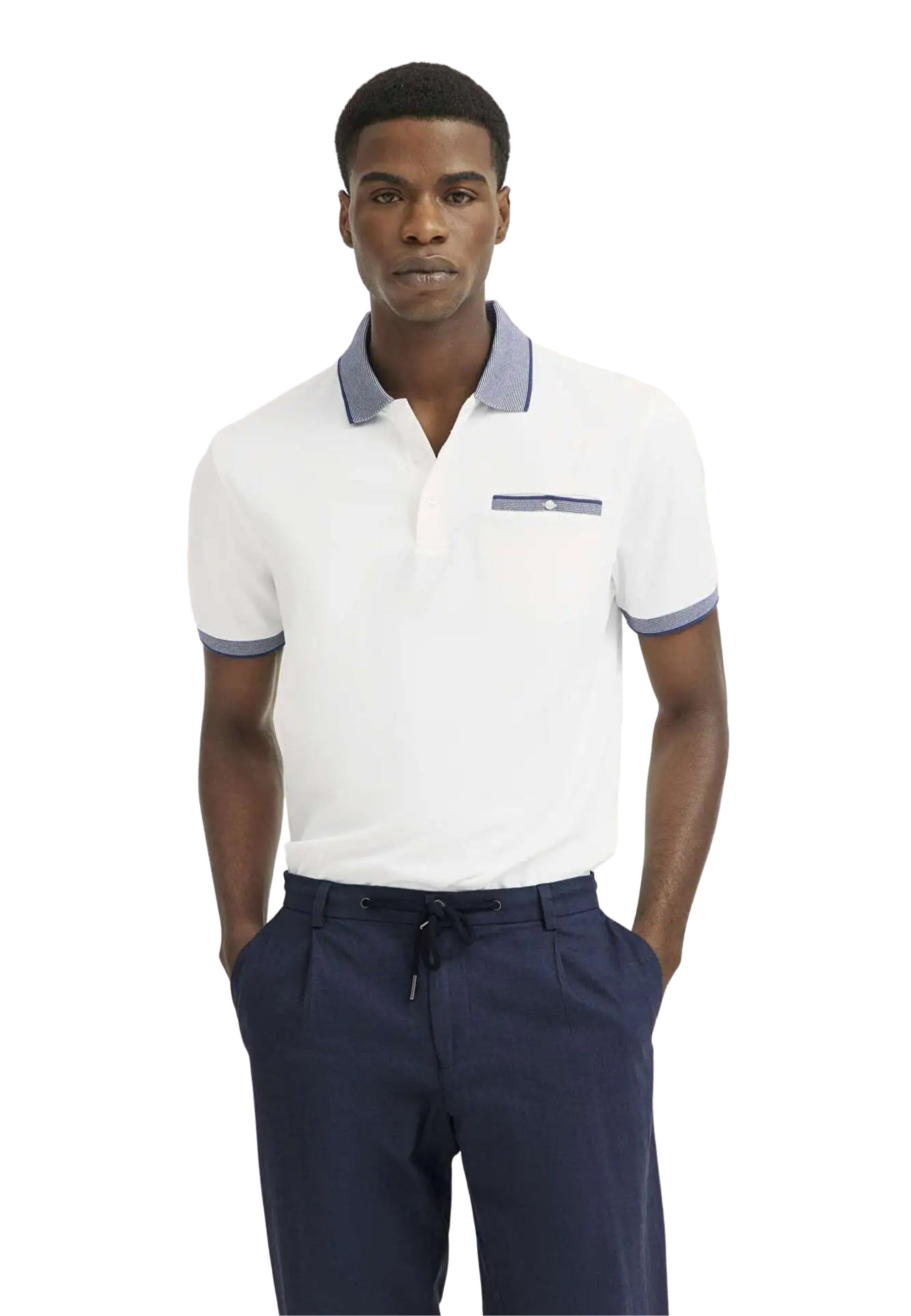 Polo Uomo Mezza Manica Cotone 8151-75091C