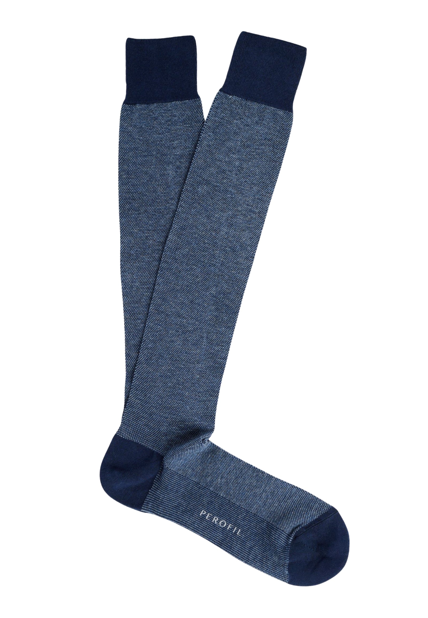 Calza Uomo Lunga Oxford Cotone e Cachemire PEROFIL VPRC93278