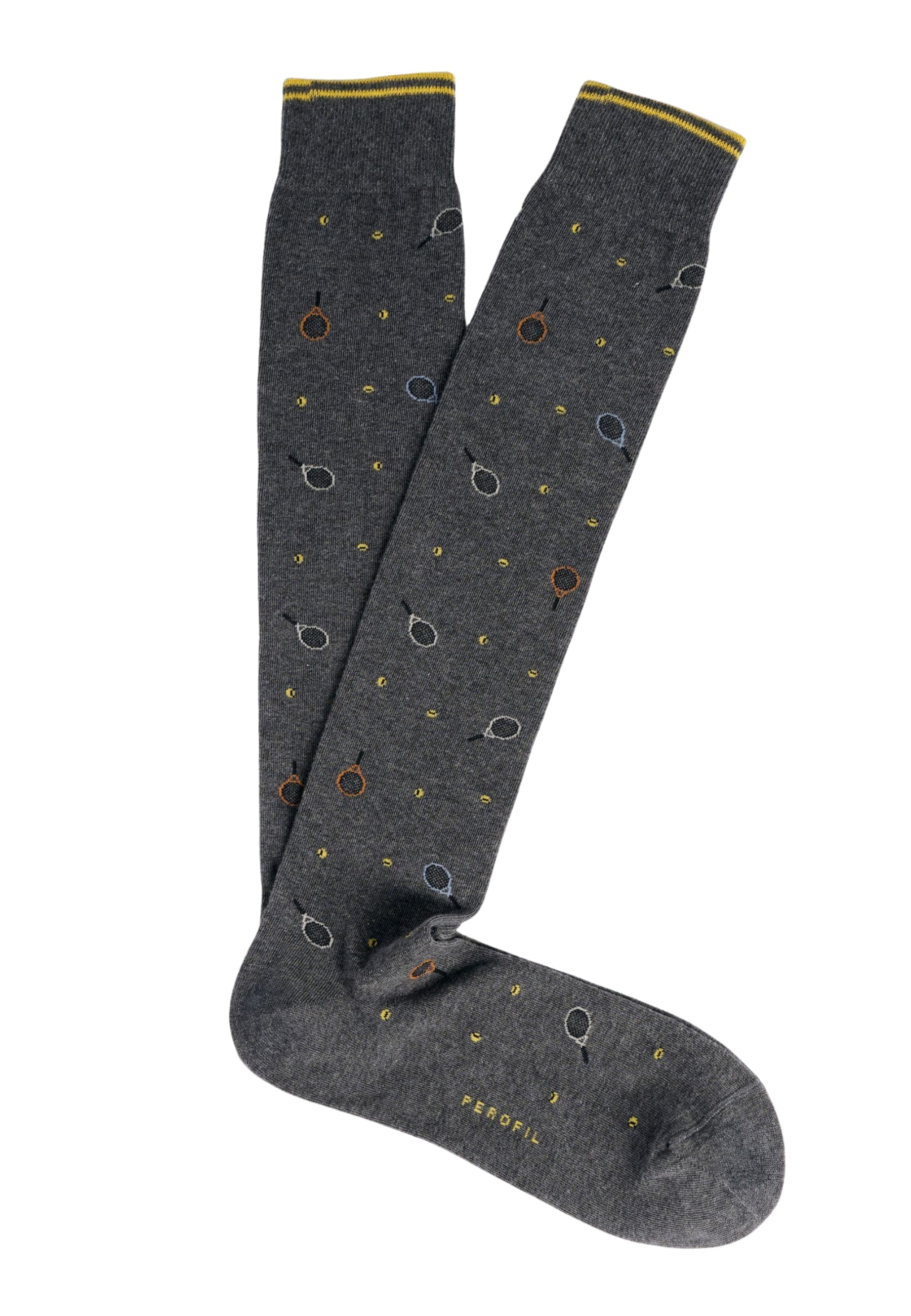 Calza Uomo Lunga Fantasia Paddle Caldo Cotone PEROFIL VPRC93286