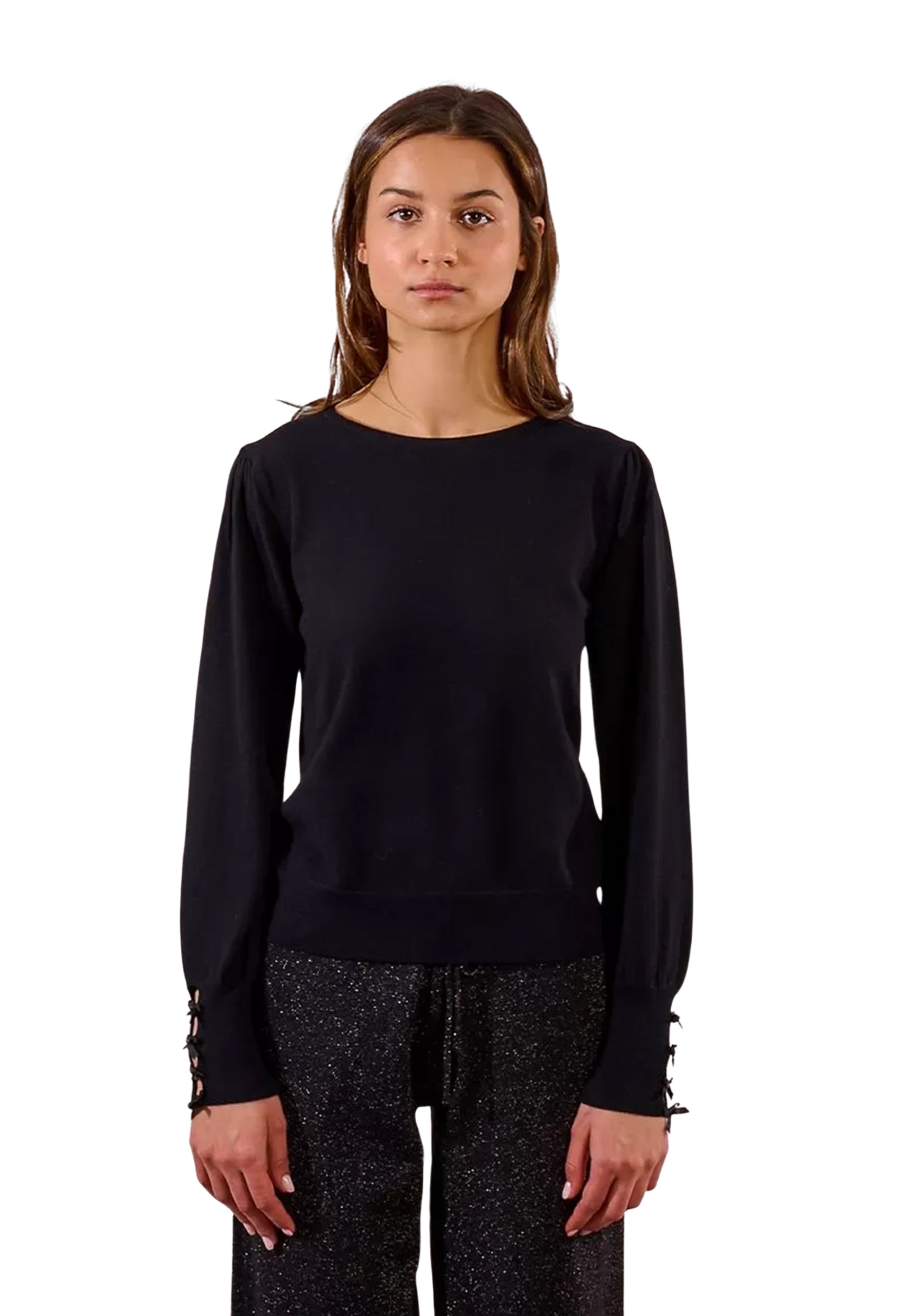 Maglia Donna Girocollo Lana MOLLY BRACKEN LA1840DN