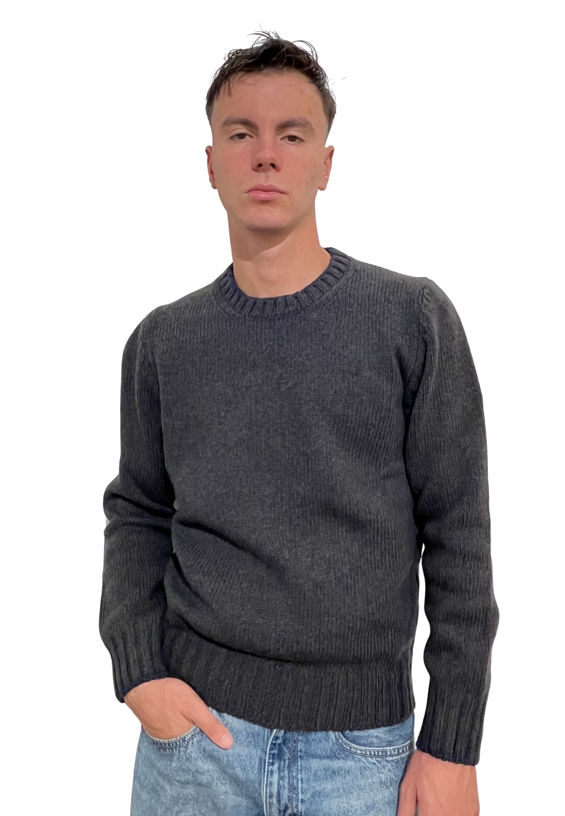 Maglia Uomo Girocollo 100% Lana GRAN SASSO 10158/25701