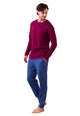 Pigiama Uomo Lungo Cotone Felpato NOI DI NOTTE FC003179