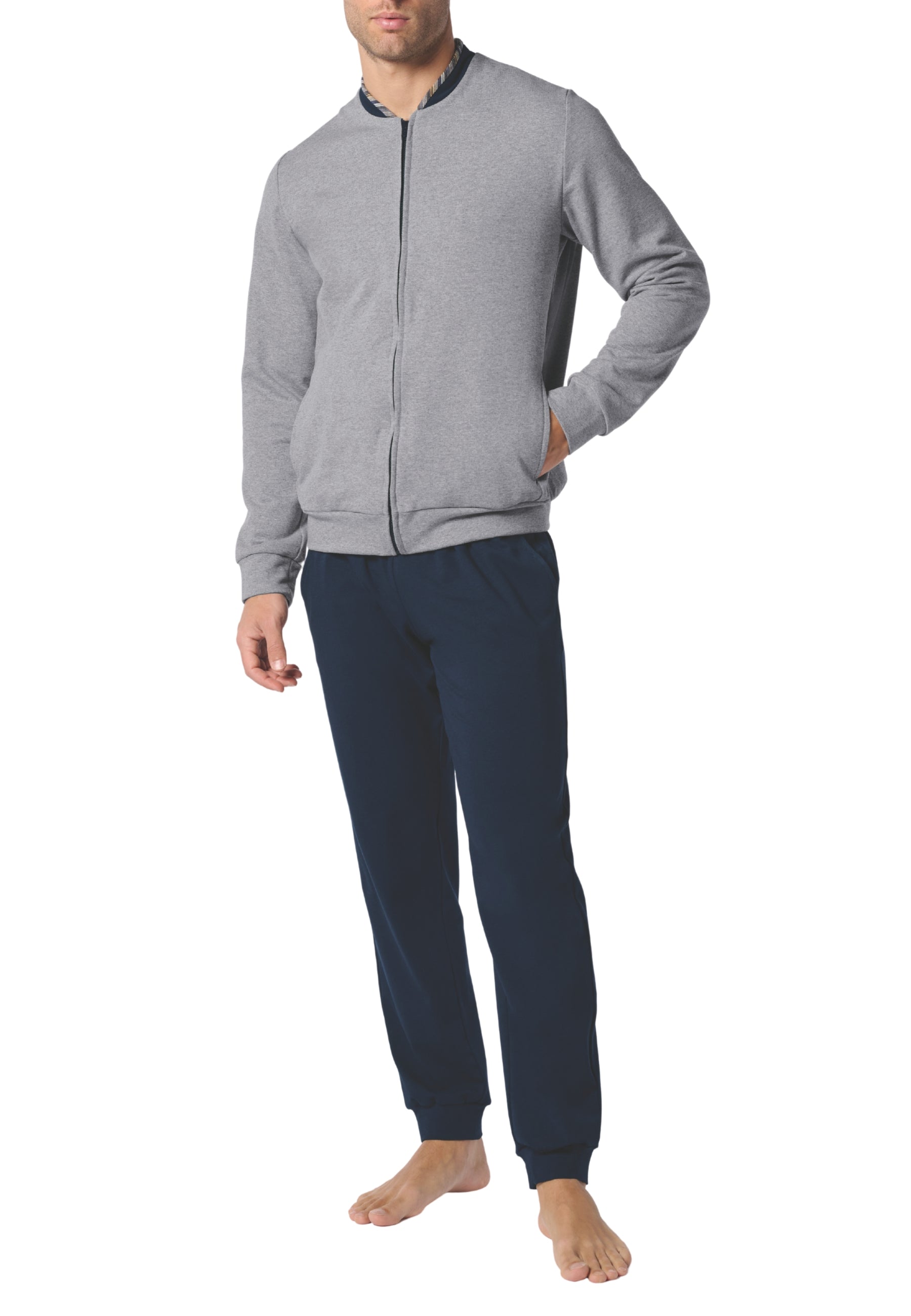 PEROFIL Tuta Uomo Cotone Felpato ART. VPRT93195