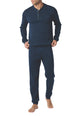 PEROFIL Pigiama Lungo Uomo Cotone Felpato ART. VPRT93209