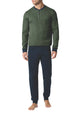PEROFIL Pigiama Lungo Uomo Cotone Felpato ART. VPRT93209