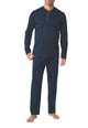 PEROFIL Pigiama Lungo Uomo Cotone Felpato ART. VPRT93210