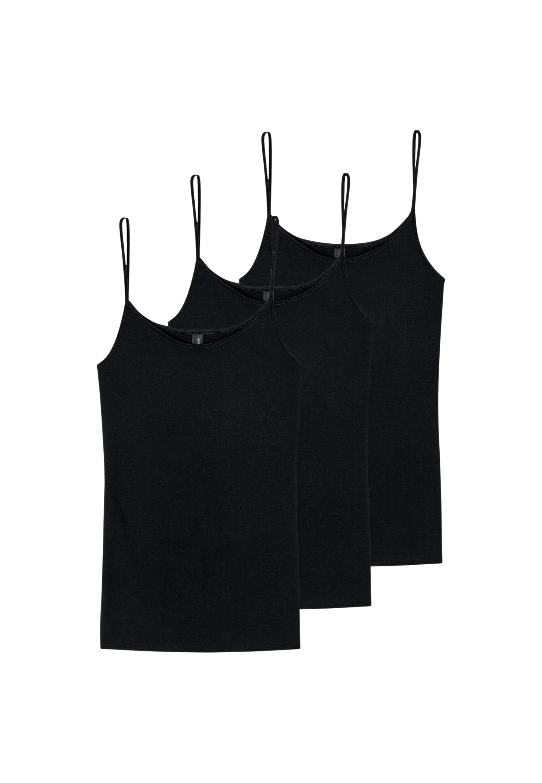 OFFERTA 3 PEZZI Canottiera Donna Spalla Stretta Cotone Luxury SCHIESSER 200762