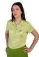 Polo donna mezza manica rigata LAURA BIAGIOTTI LB24P1442