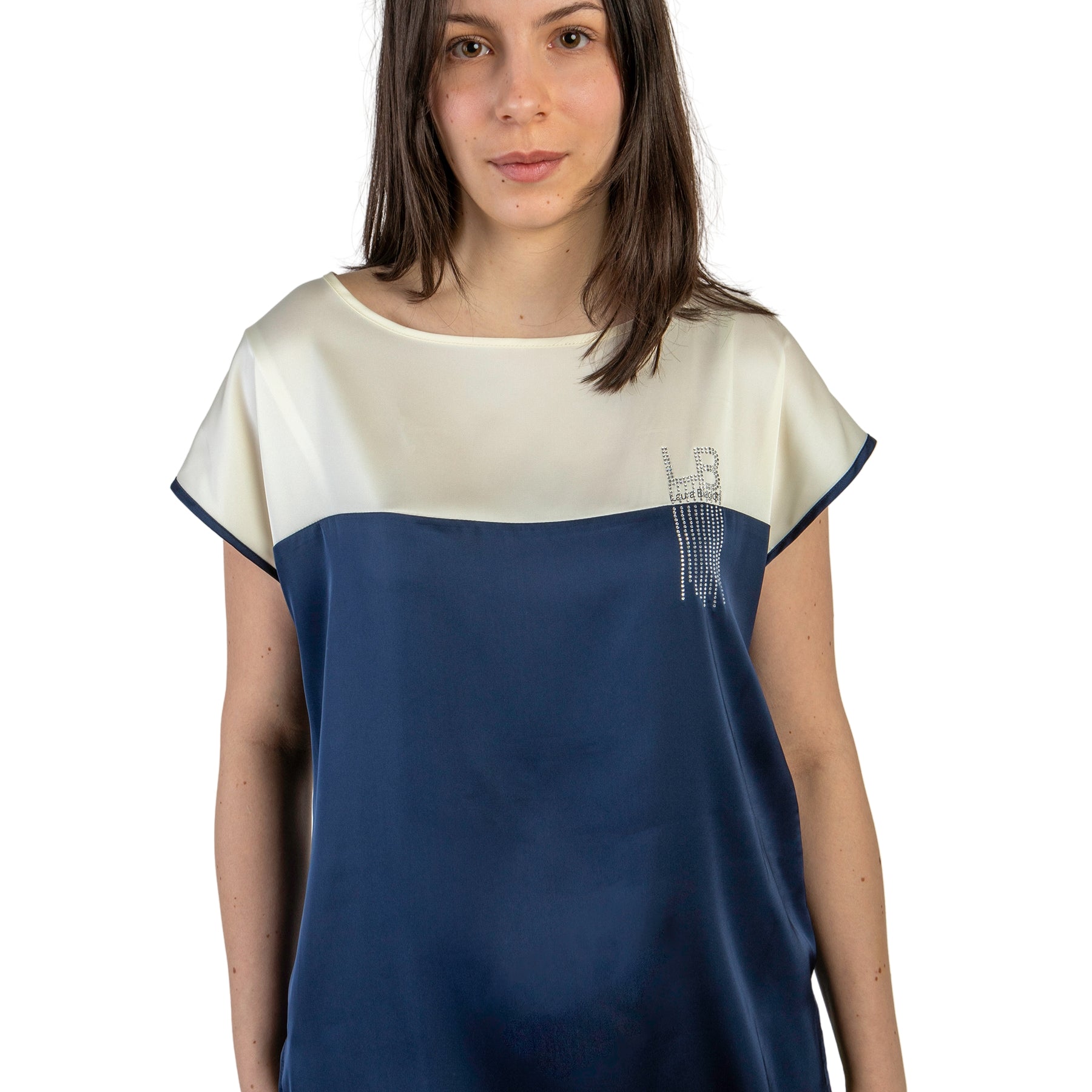 T-shirt donna mezza manica LAURA BIAGIOTTI LB24P1403