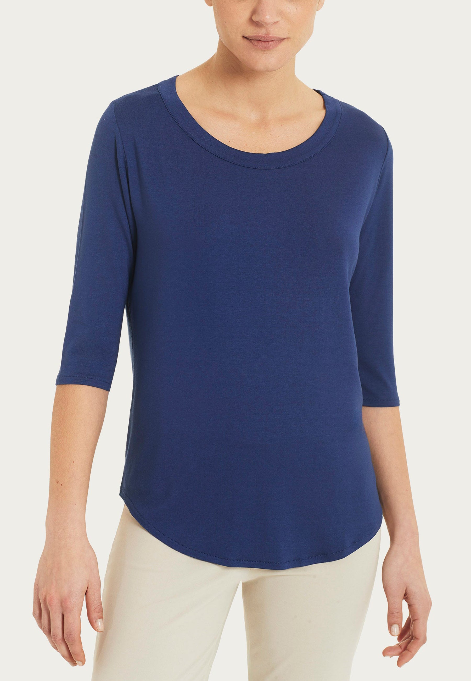 RAGNO T-Shirt Donna Viscosa Estiva Tinta Unita 70121W