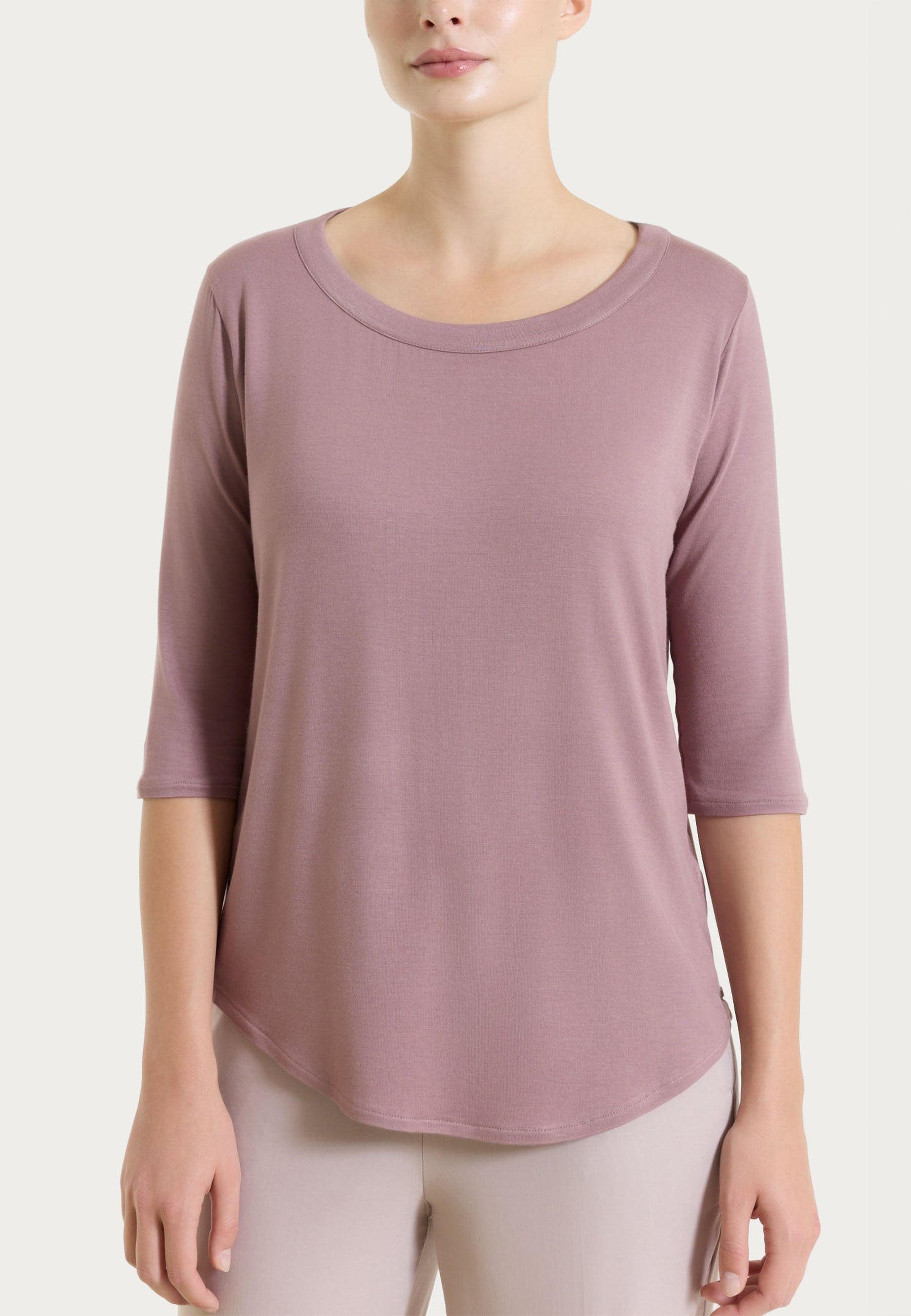 RAGNO T-Shirt Donna Viscosa Estiva Tinta Unita 70121W