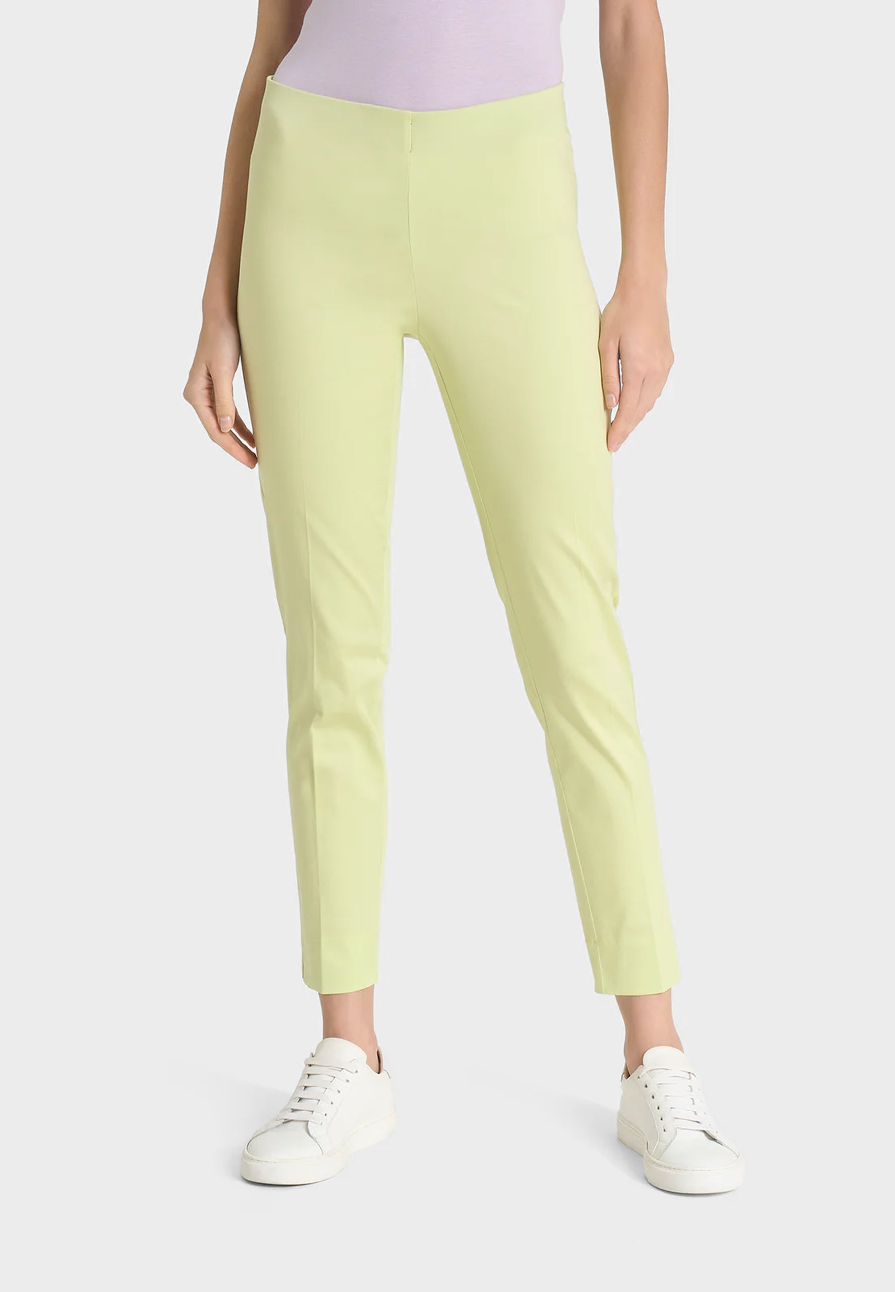 RAGNO Pantalone Lungo Donna Taglio Capri Cotone Estivo D926PY
