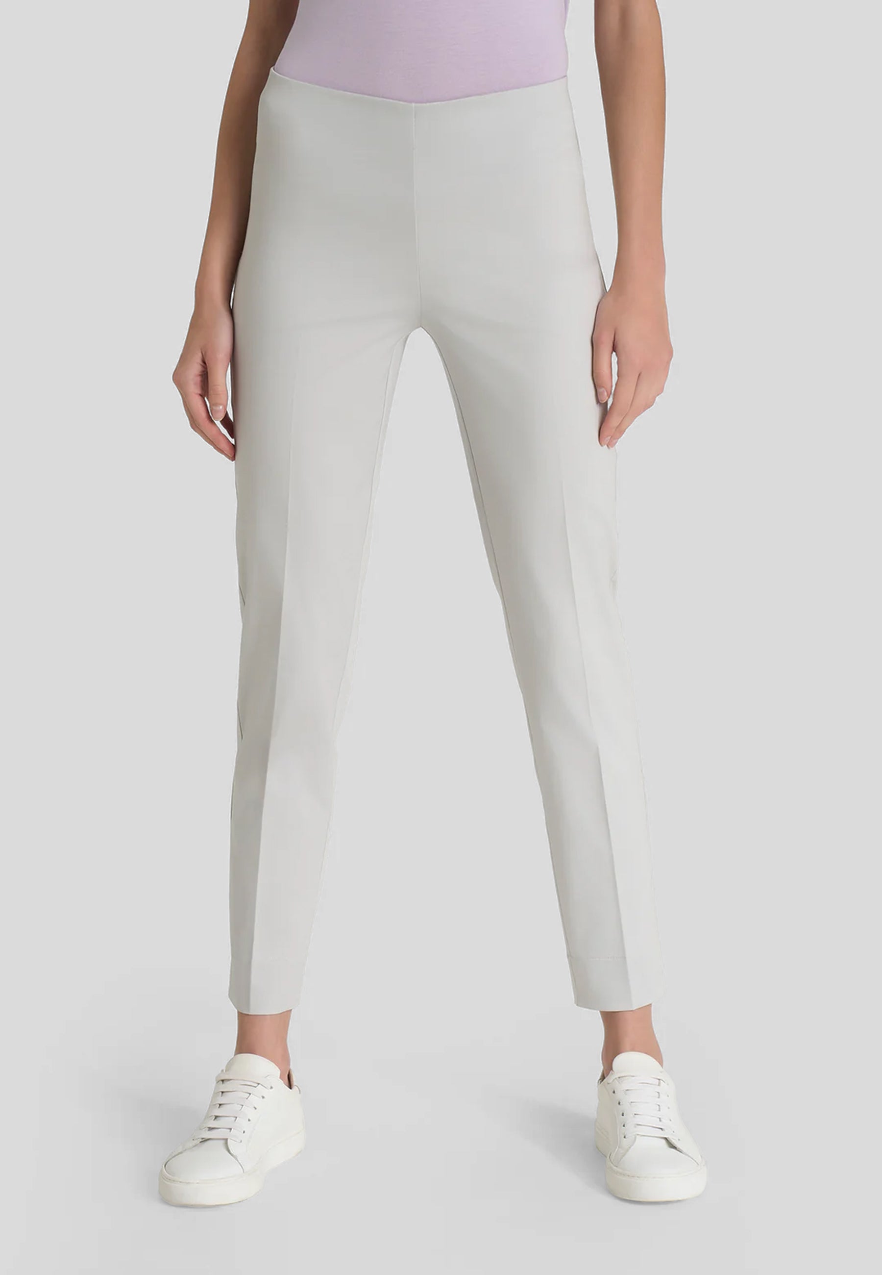 RAGNO Pantalone Lungo Donna Taglio Capri Cotone Estivo D926PY