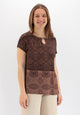 T-shirt fantasia con goccia RAGNO DI02T7