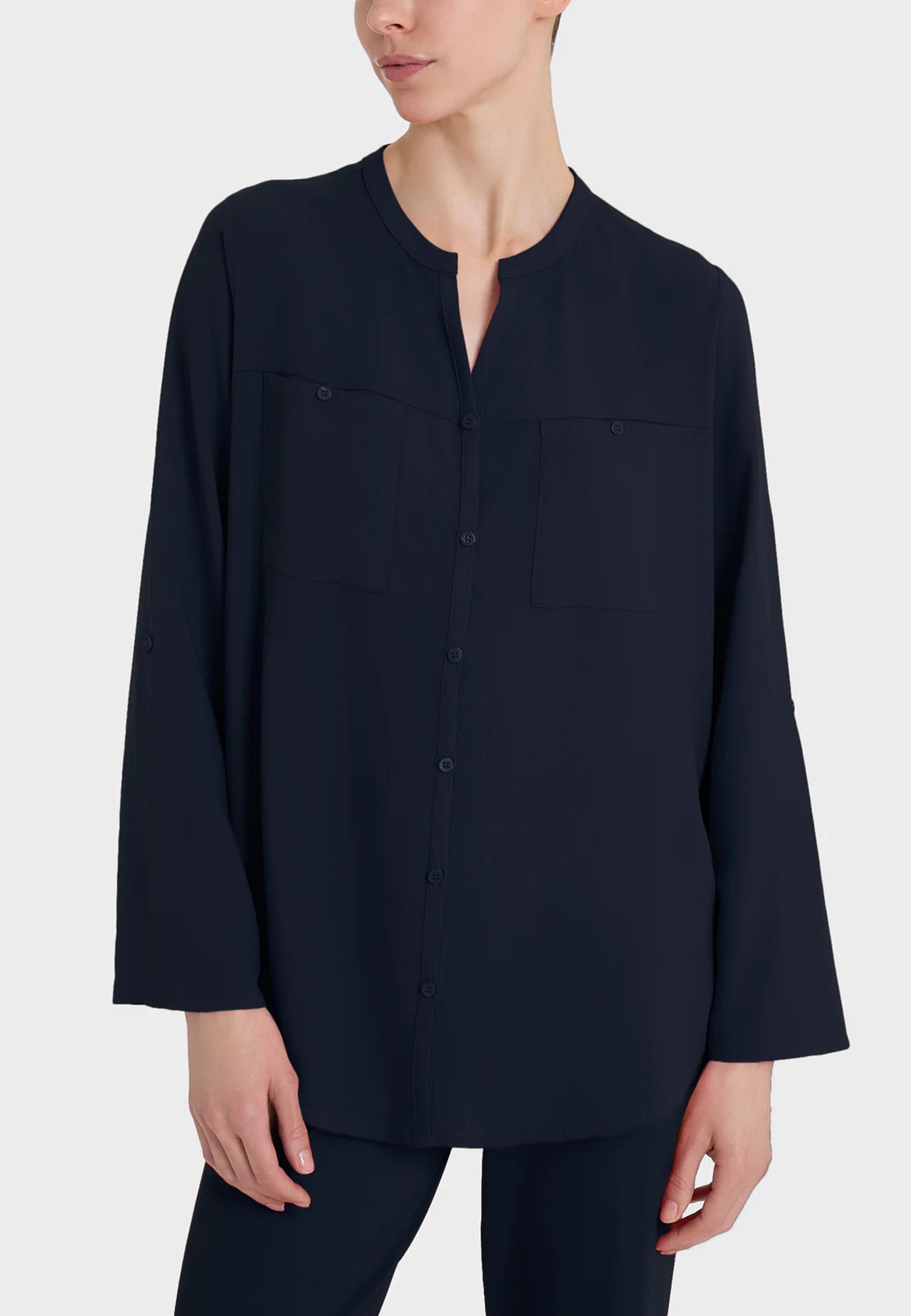 Camicia Donna Manica Lunga 100% Viscosa Leggera RAGNO DM64SI