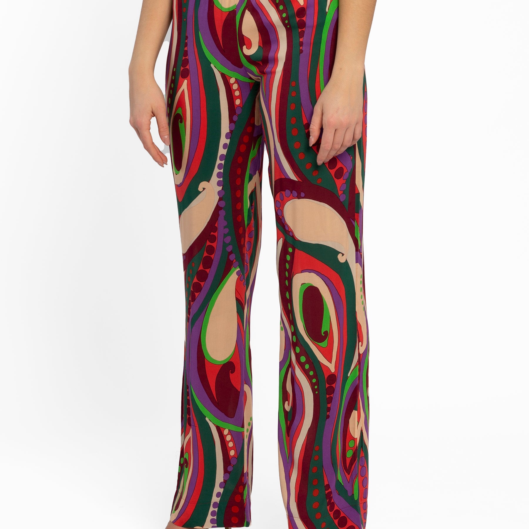 La Via Dello Zen Pantaloni Harem Da Uomo, Tinta Unita, Per Il