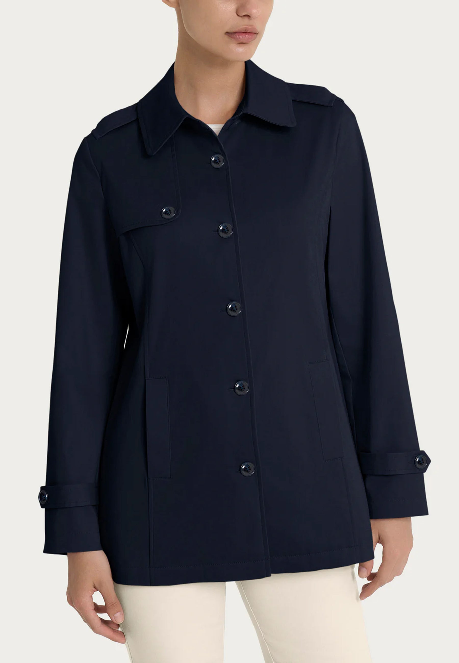 Trench Donna Cotone Leggero DP41G5