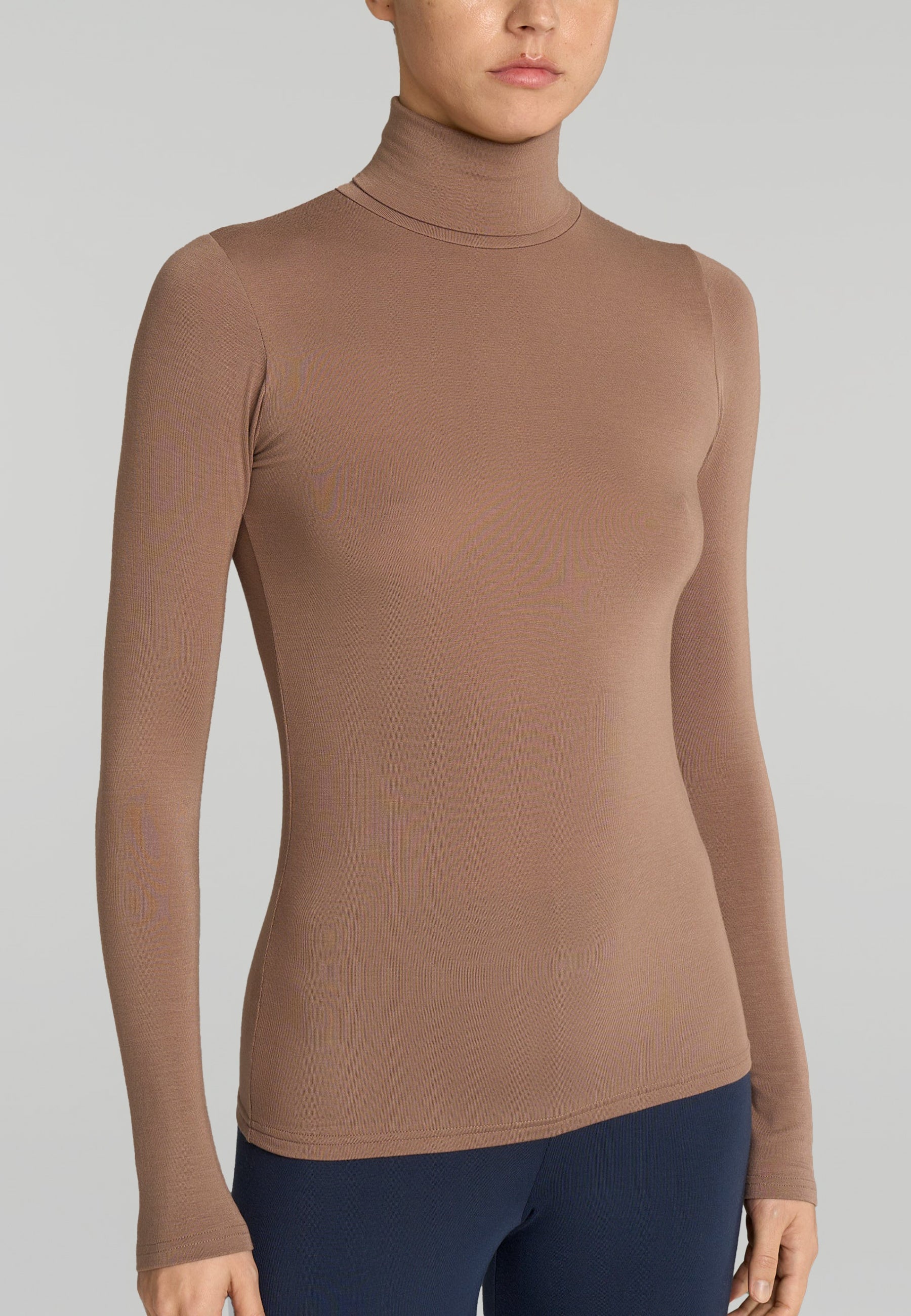 RAGNO Maglia Donna Manica Lunga Dolcevita Viscosa ART. D794AK