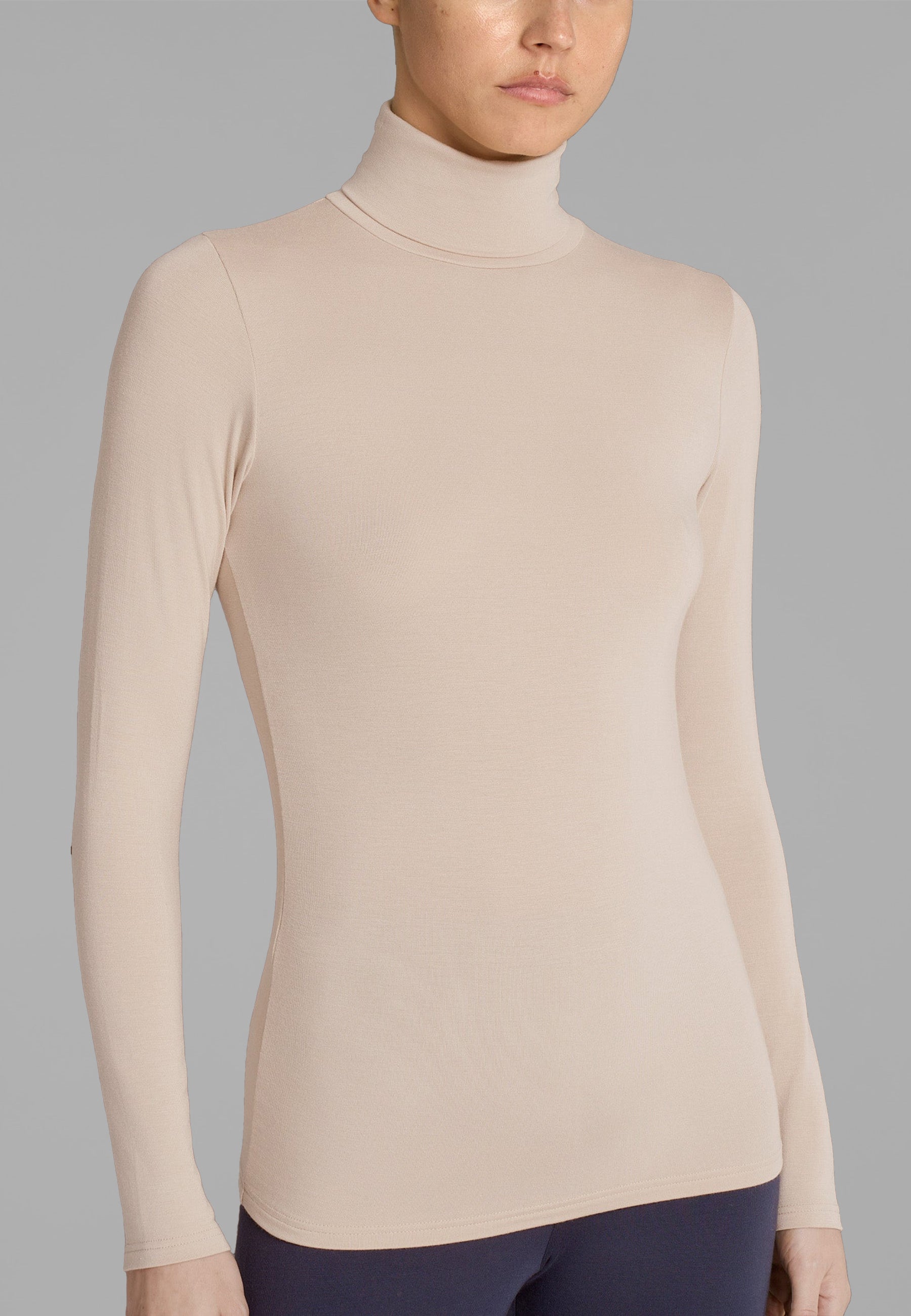 RAGNO Maglia Donna Manica Lunga Dolcevita Viscosa ART. D794AK