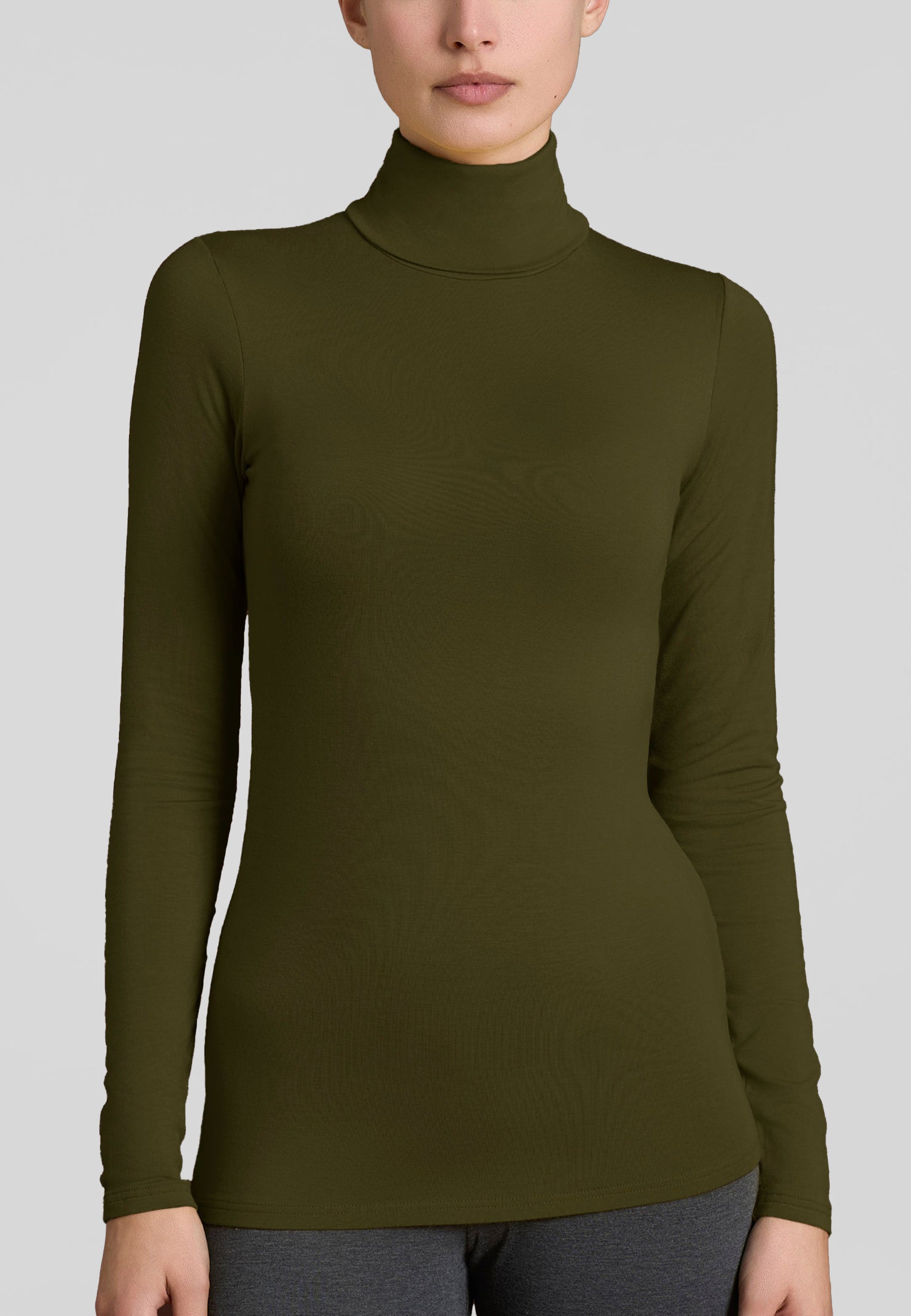 RAGNO Maglia Donna Manica Lunga Dolcevita Viscosa ART. D794AK