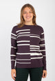Maglia Donna Girocollo Viscosa Felpata RAGNO DN66M9