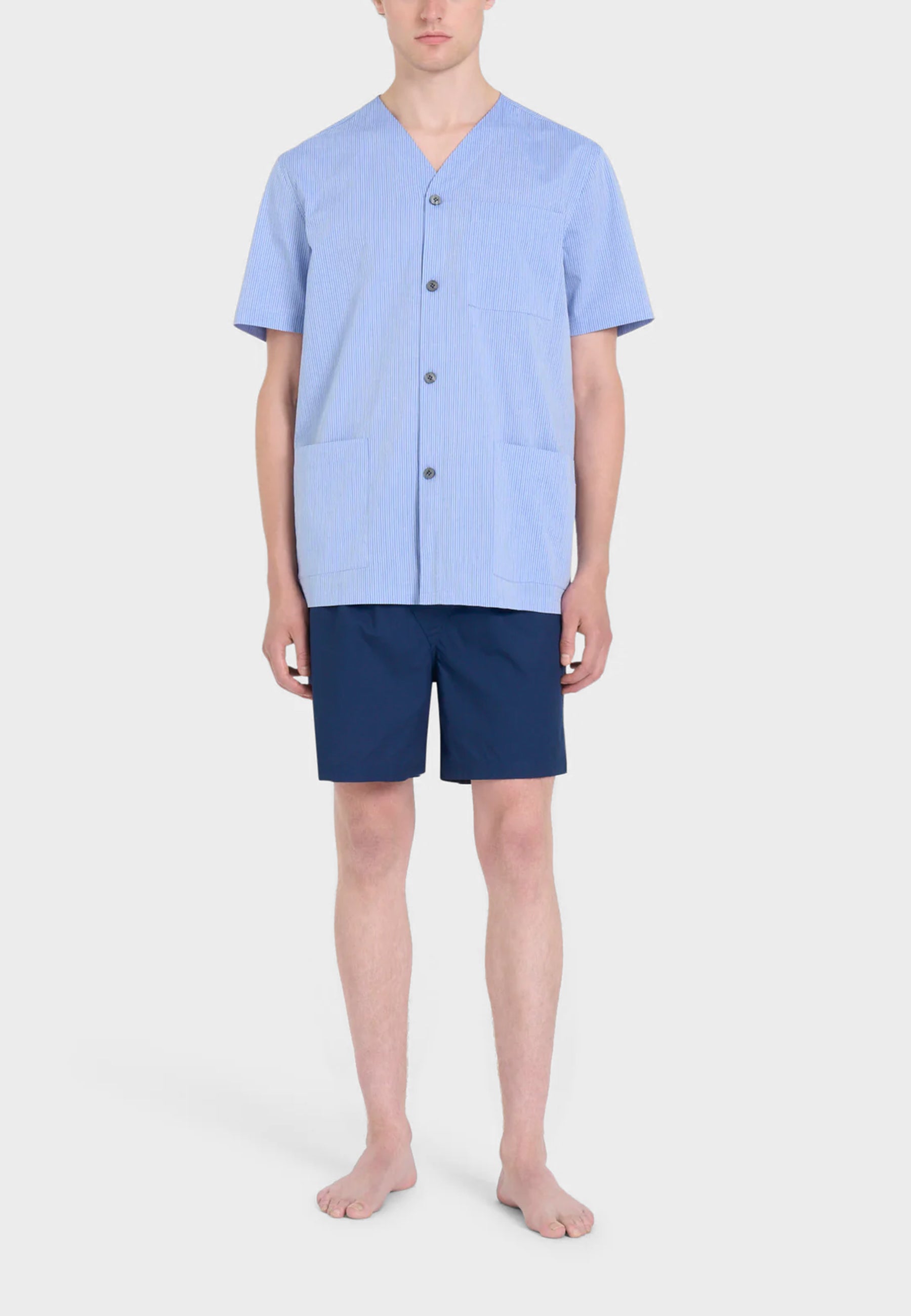 Pigiama Uomo Mezza Manica Tessuto 100% Cotone RAGNO N20704